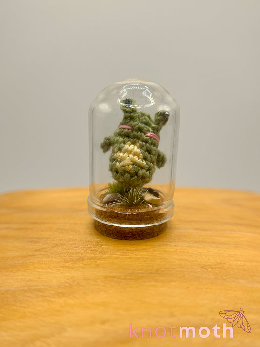 paco frog trinket jar