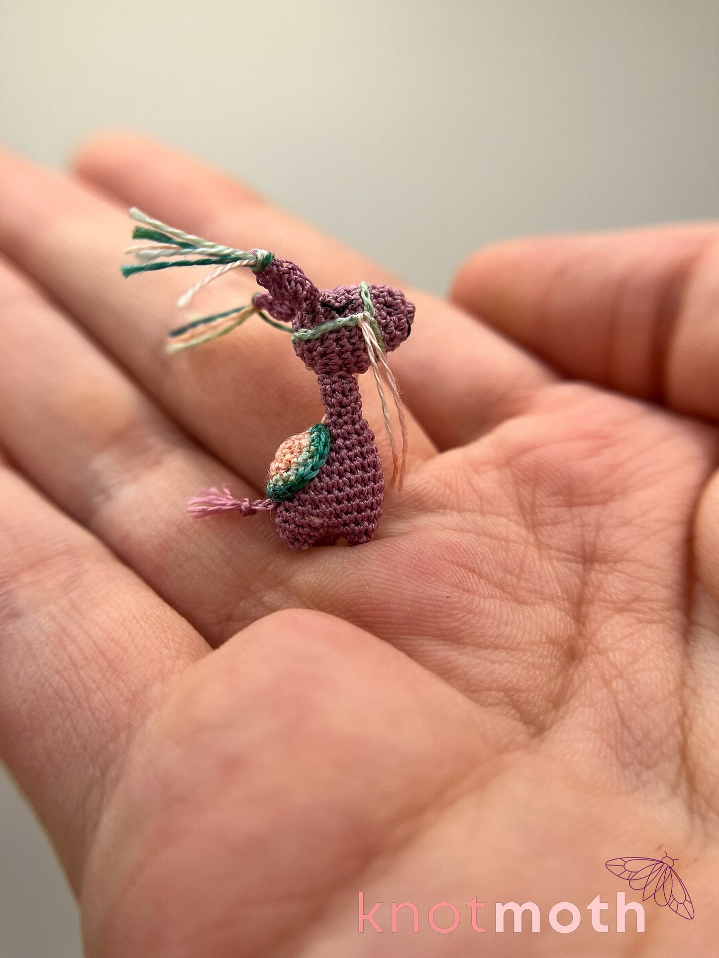 Lola Llama Micro Crochet Cloche Jar