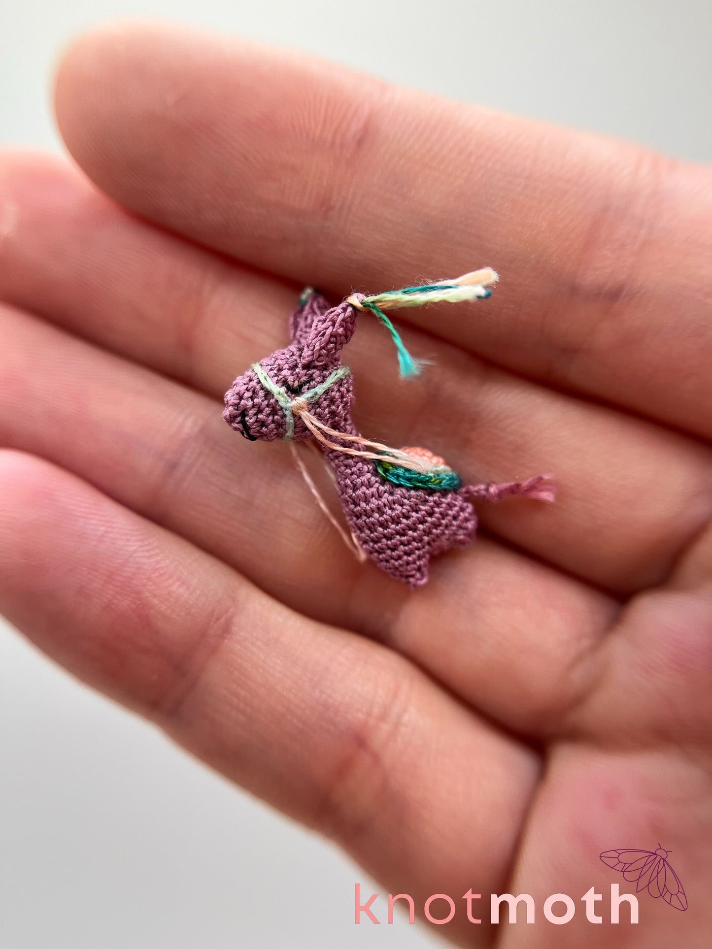 Lola Llama Micro Crochet Cloche Jar