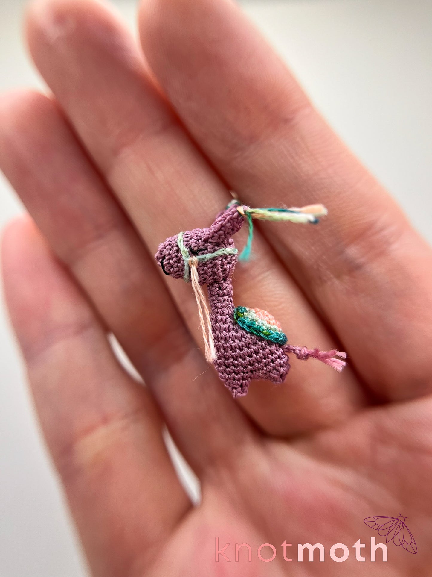 Lola Llama Micro Crochet Cloche Jar