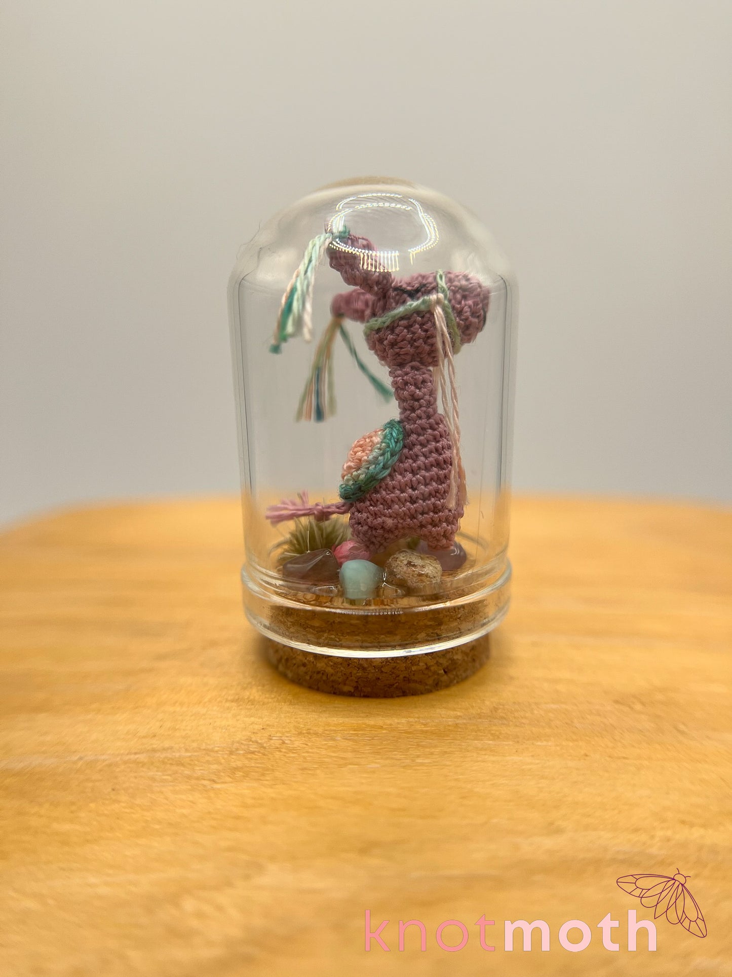 Lola Llama Micro Crochet Cloche Jar