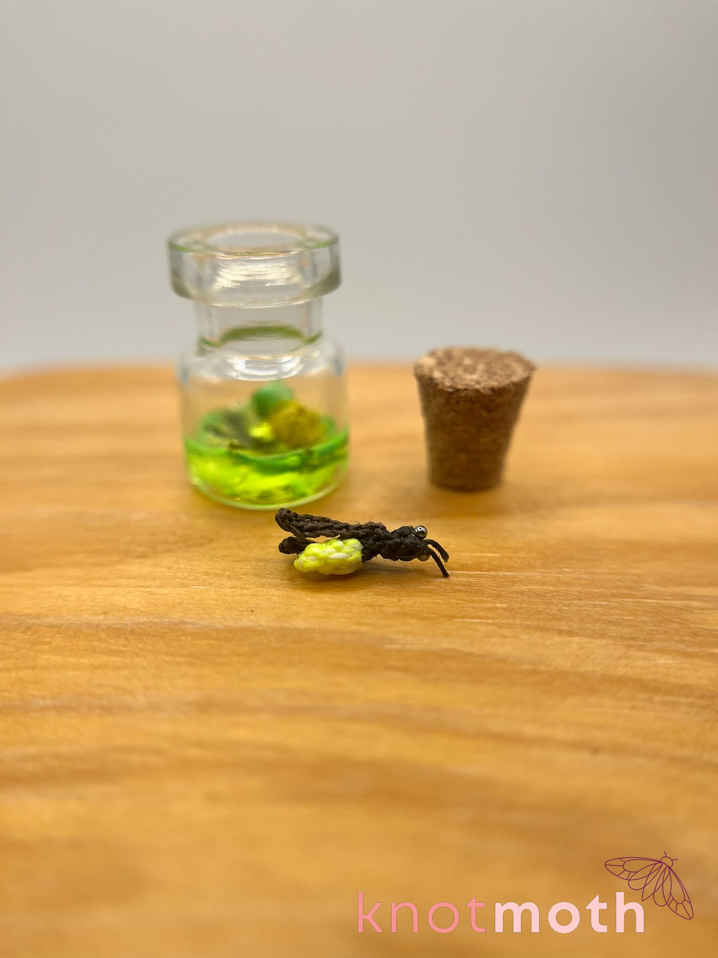 lucy lightning bug glow-in-the-dark trinket jar