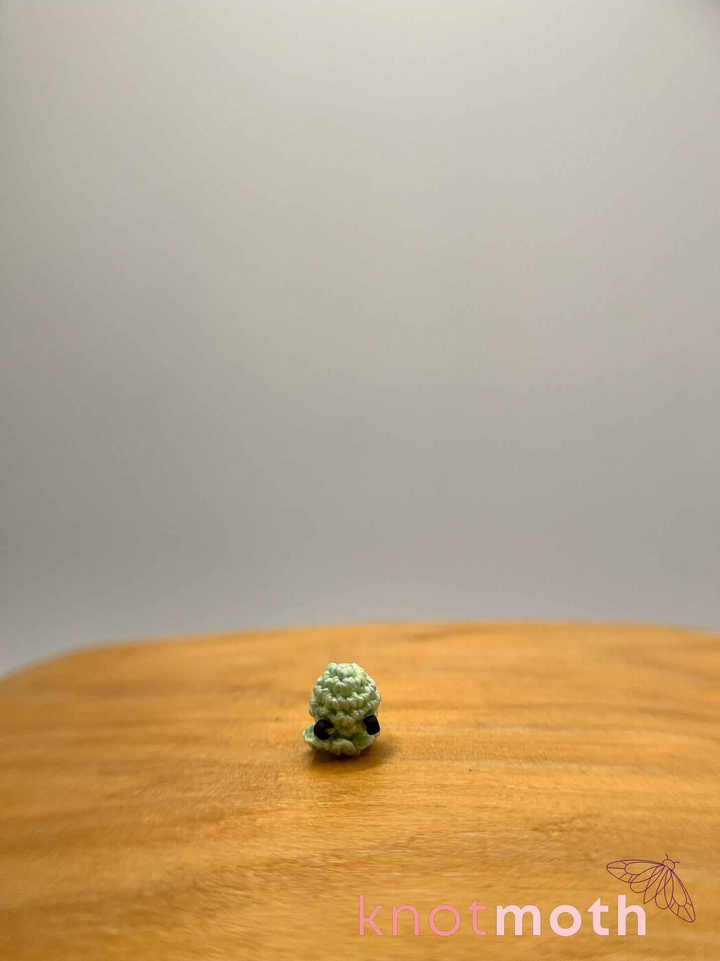 Ookie Octo Ghosty Glow-in-the-Dark Nano Crochet Trinket Jar