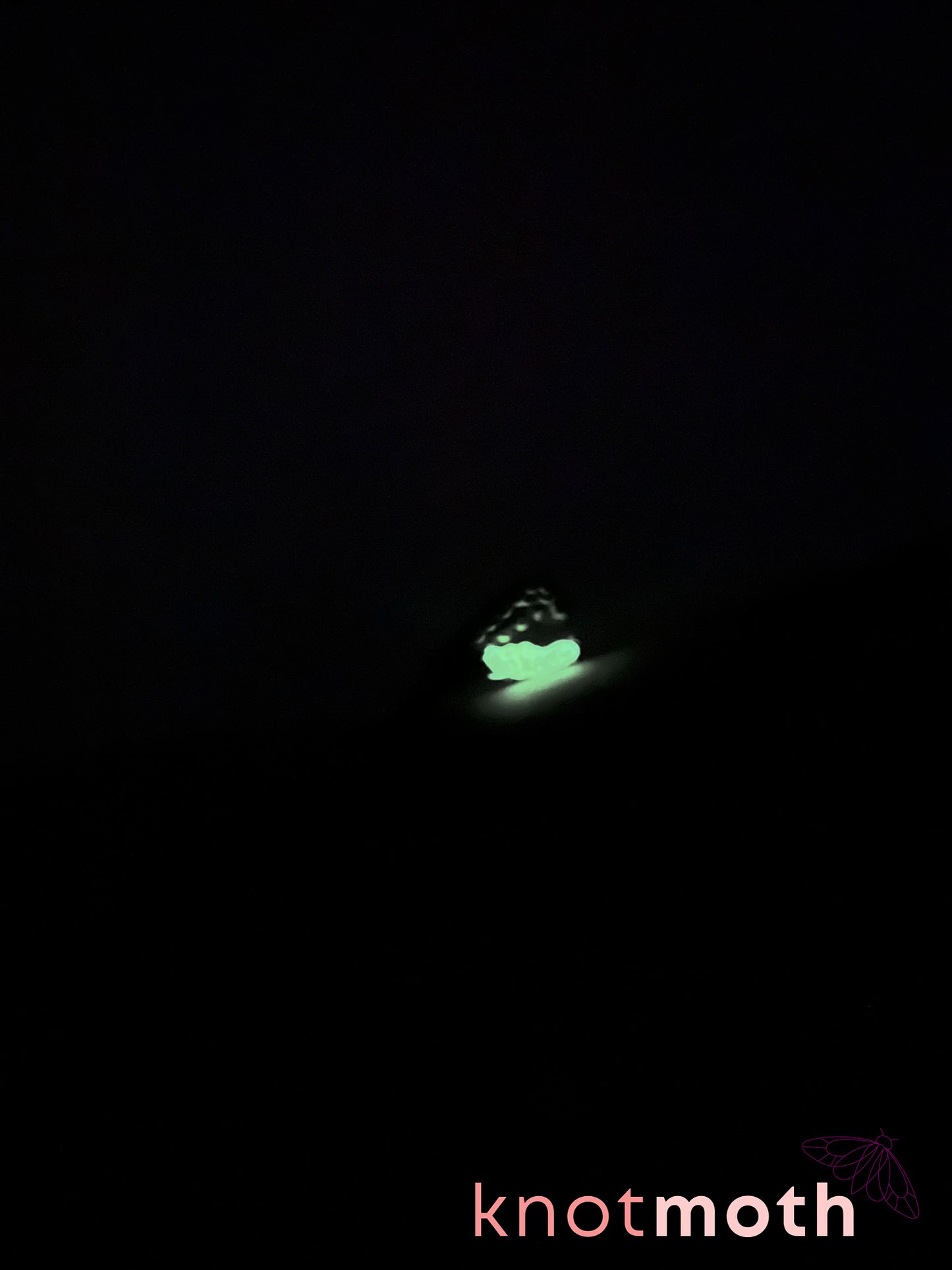 Phoebe Firefly Glow-in-the-Dark Micro Crochet Trinket Jar