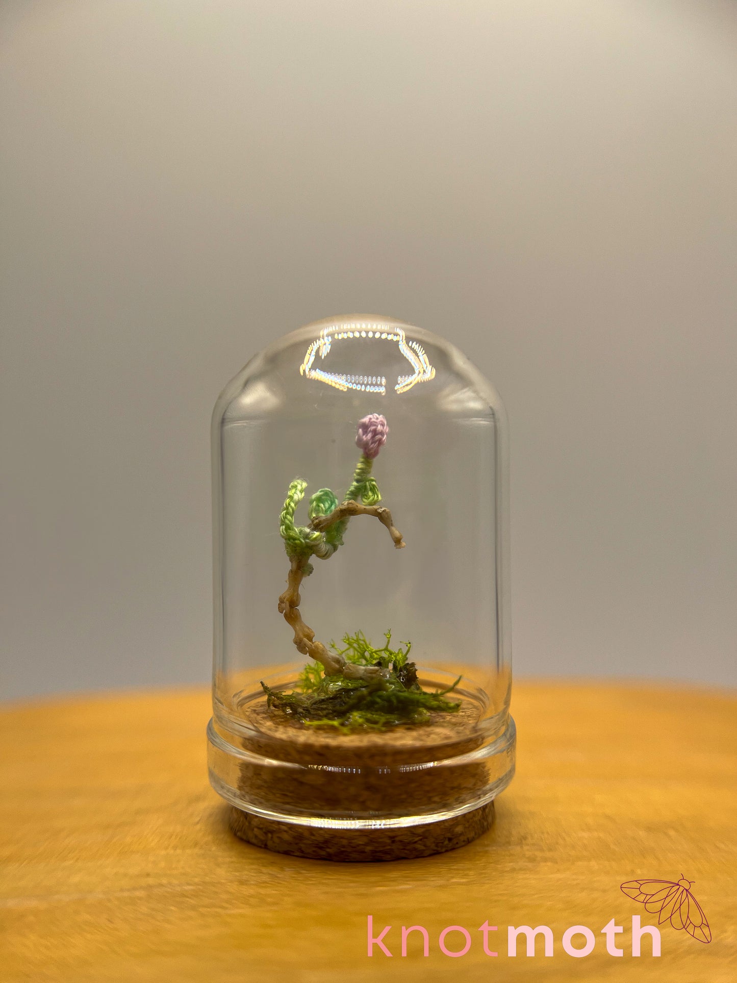 bloom & tailbone micro crochet cloche jar