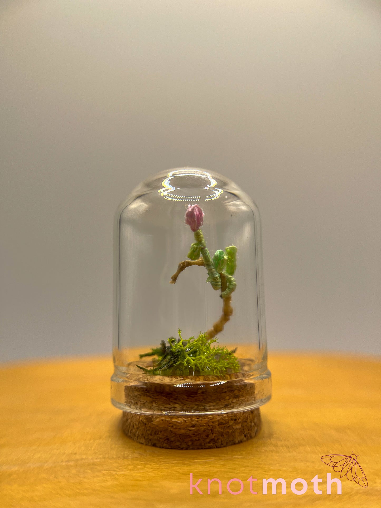 bloom & tailbone micro crochet cloche jar