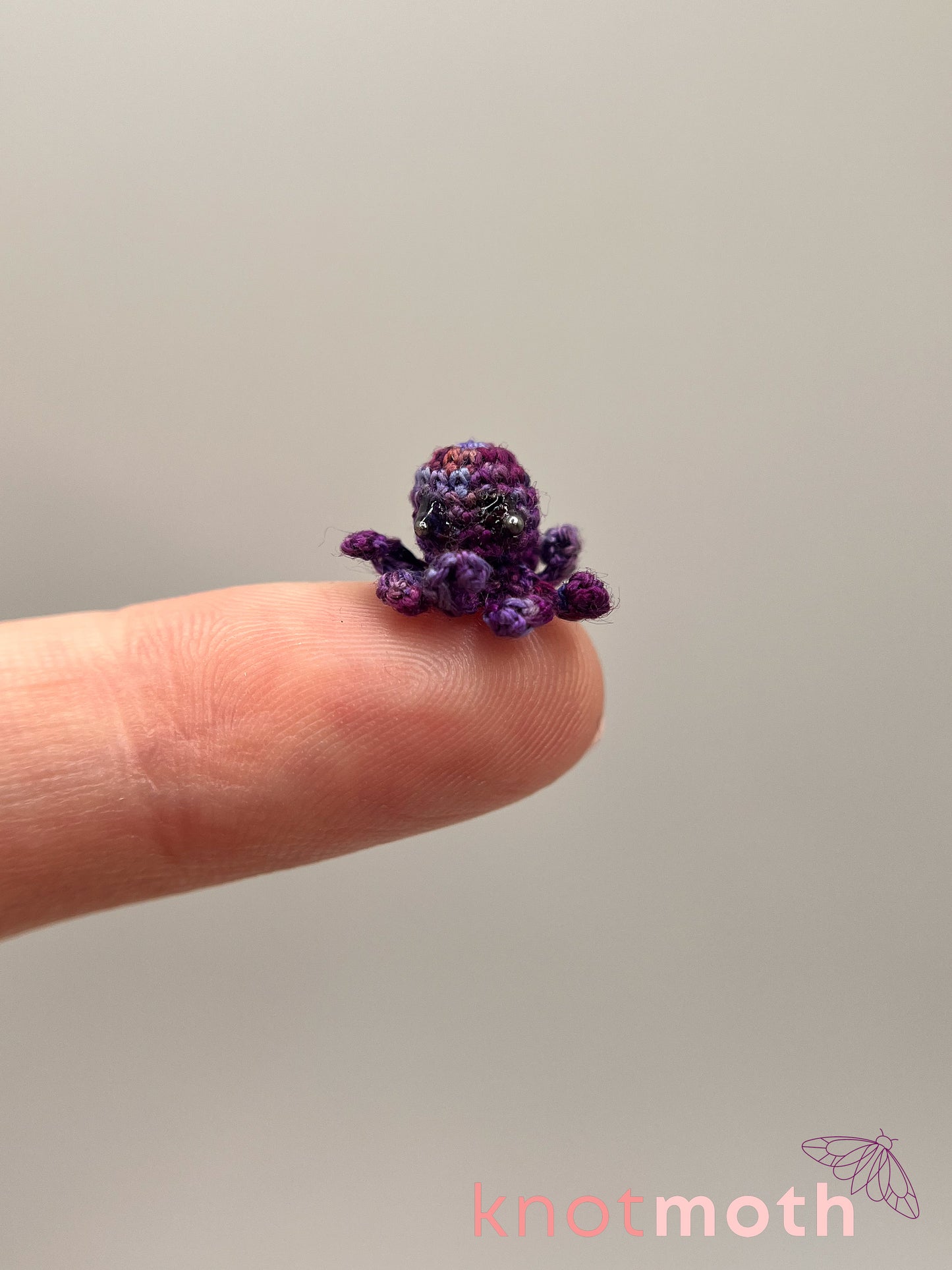 ellen octopus micro crochet teacup trinket