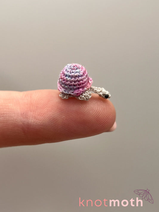 torrance turtle micro crochet teacup trinket