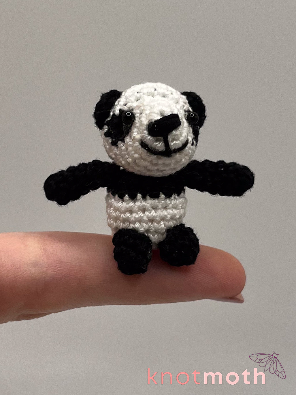 pamela panda & bamboo micro crochet jar