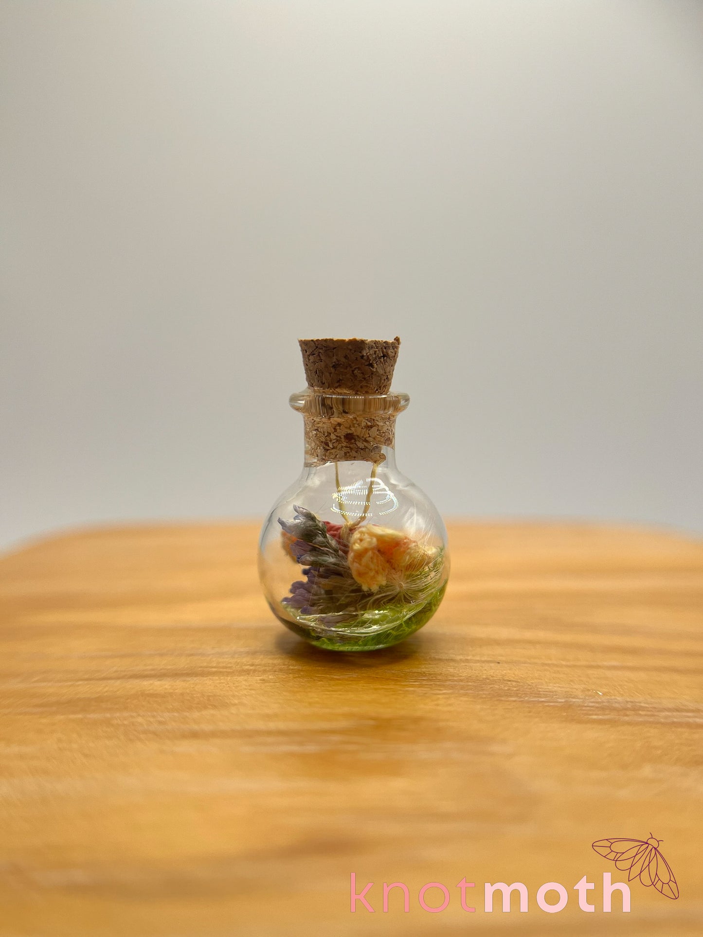 brooks butterfly micro crochet trinket jar