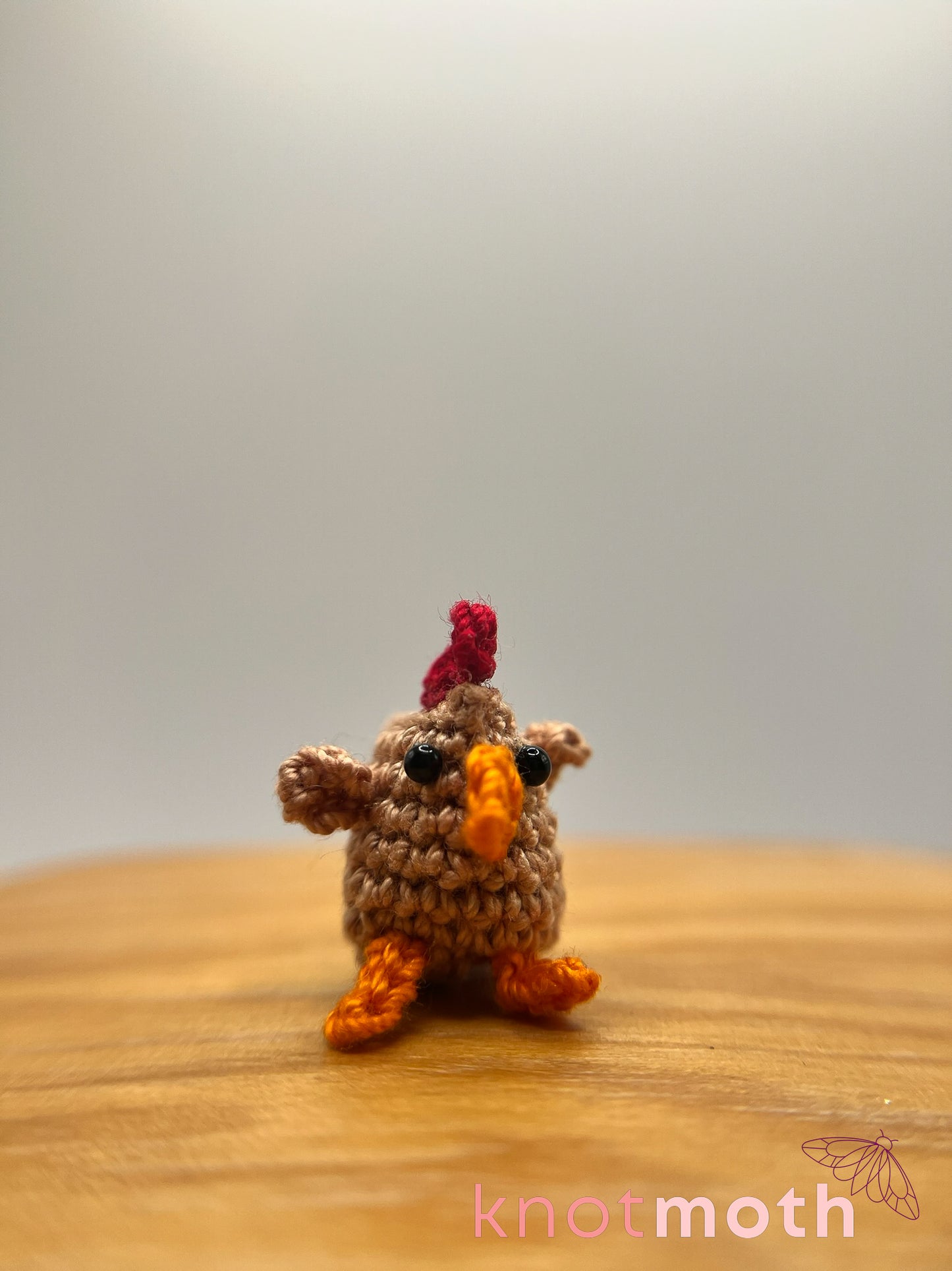 chase chicken micro crochet plush
