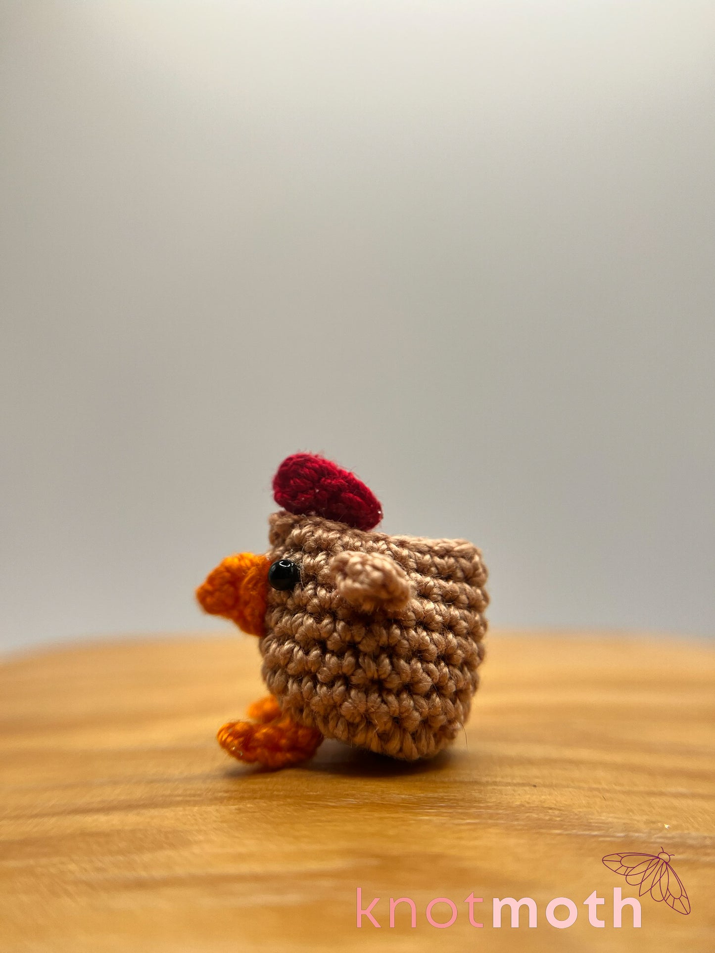 chase chicken micro crochet plush