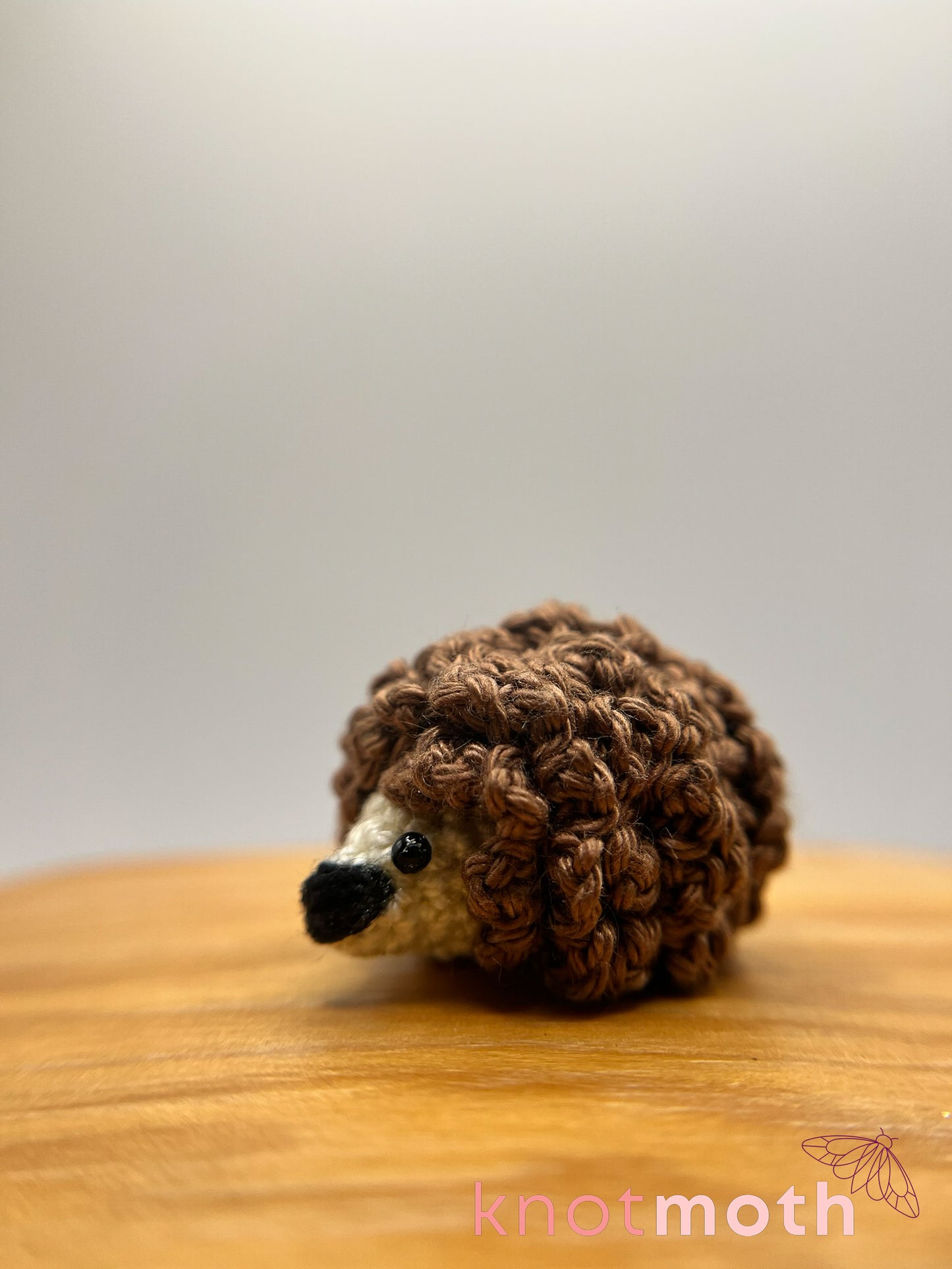 hamlet hedgehog micro crochet plush