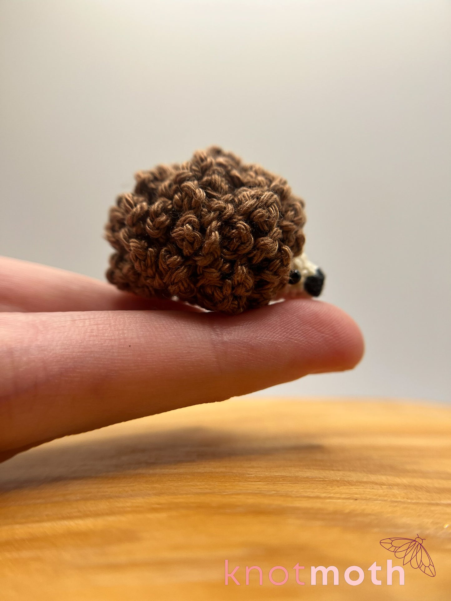hamlet hedgehog micro crochet plush