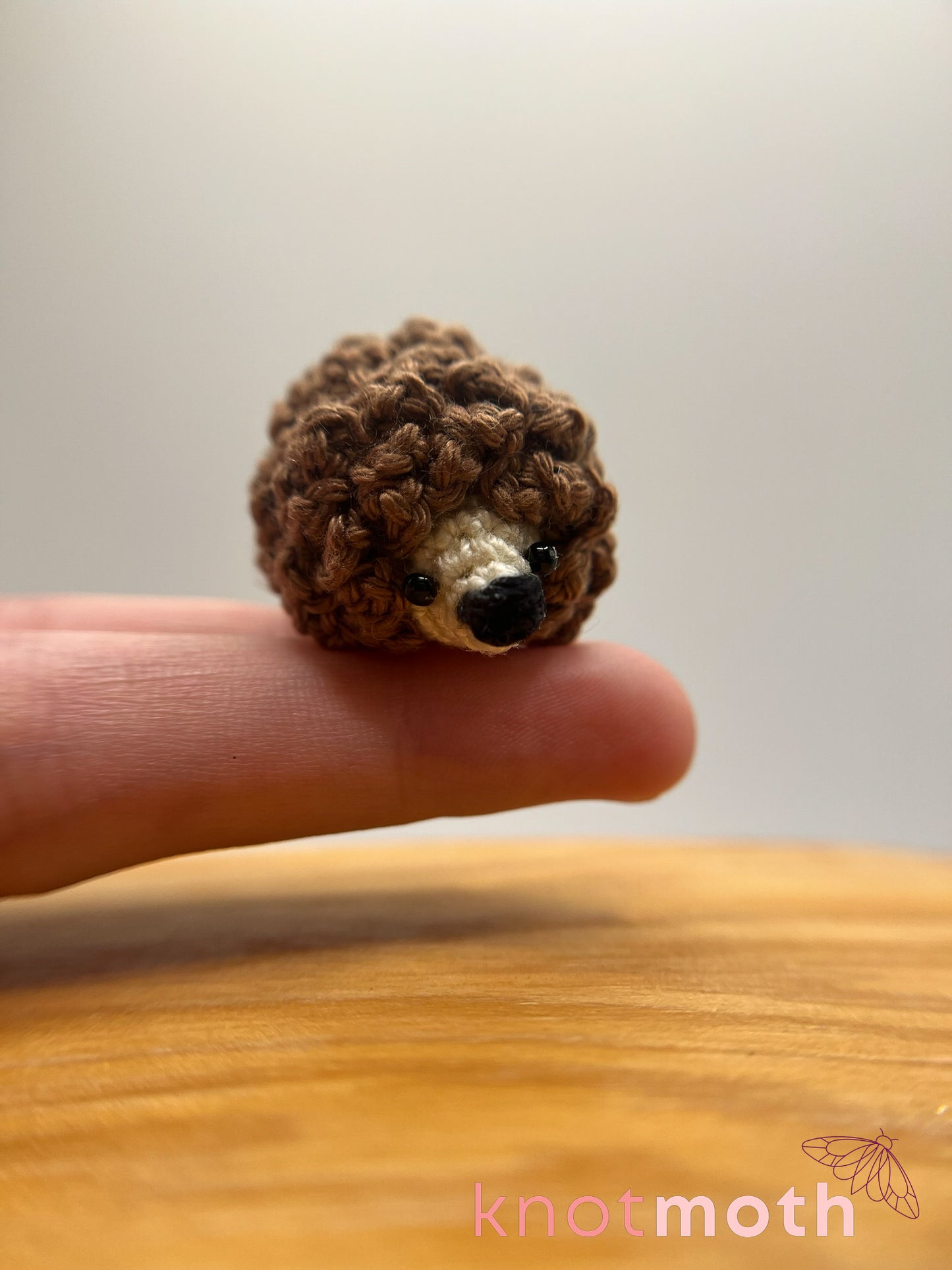 hamlet hedgehog micro crochet plush