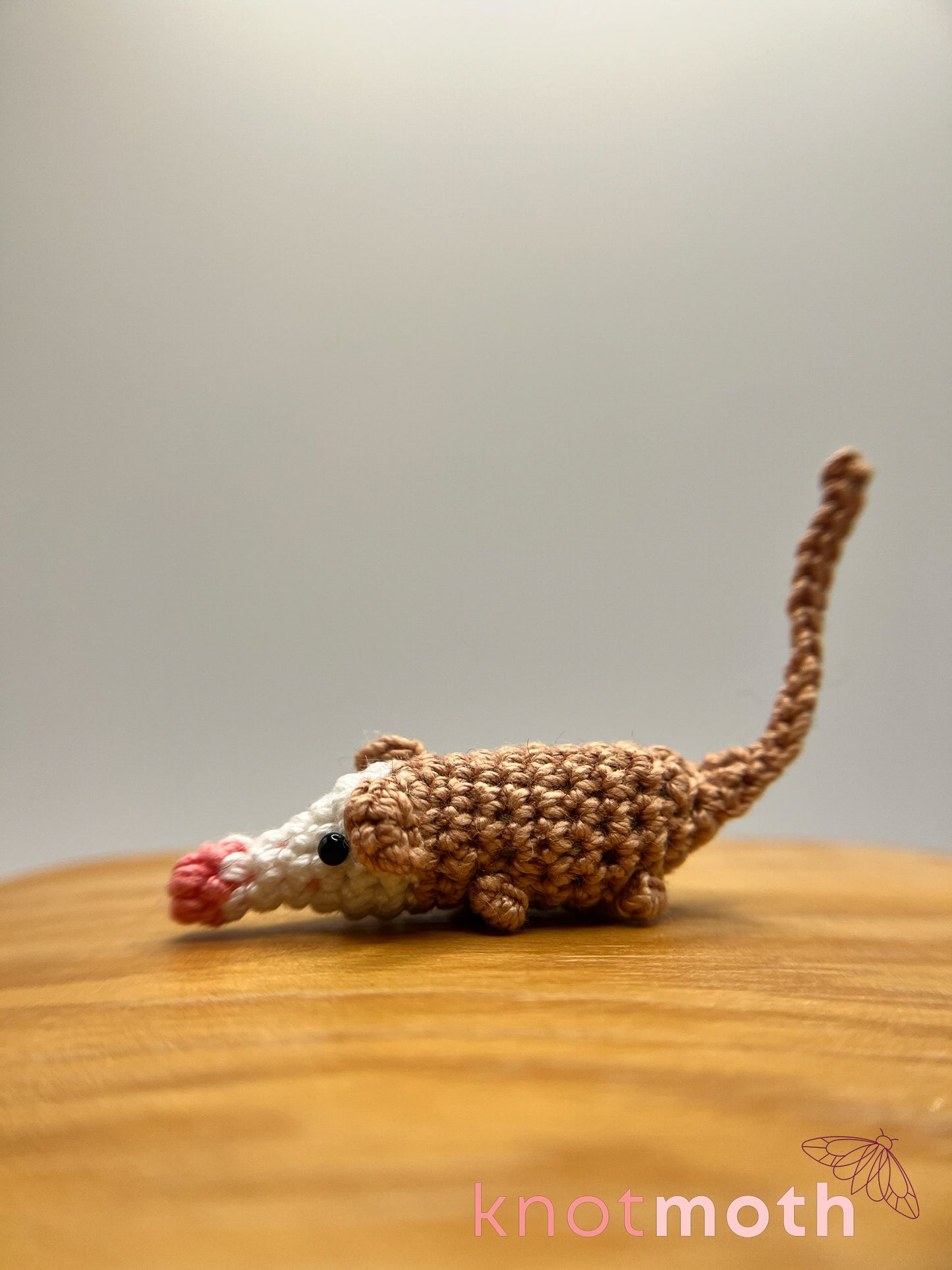 paul possum micro crochet plush