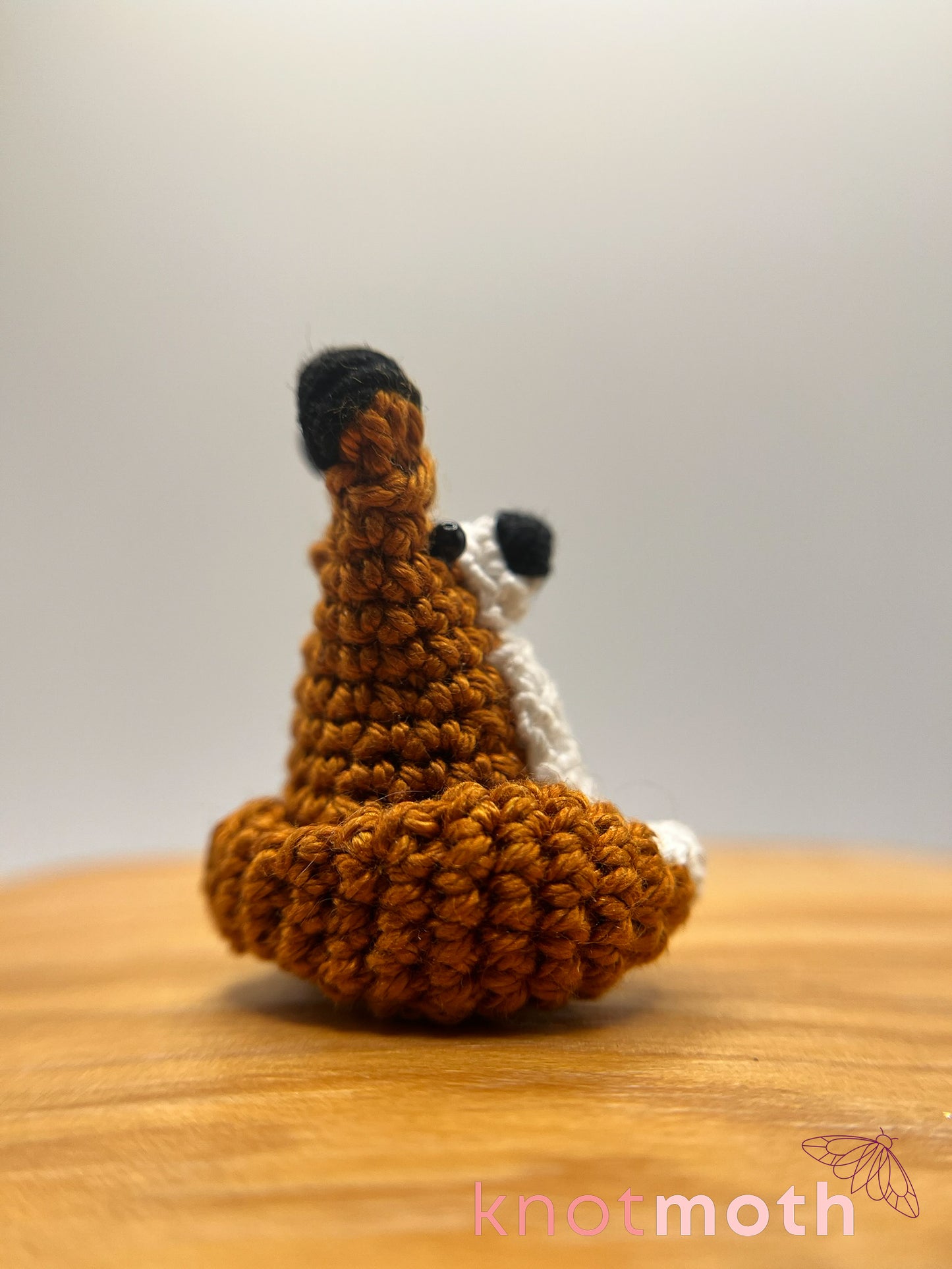 florence fox micro crochet plush
