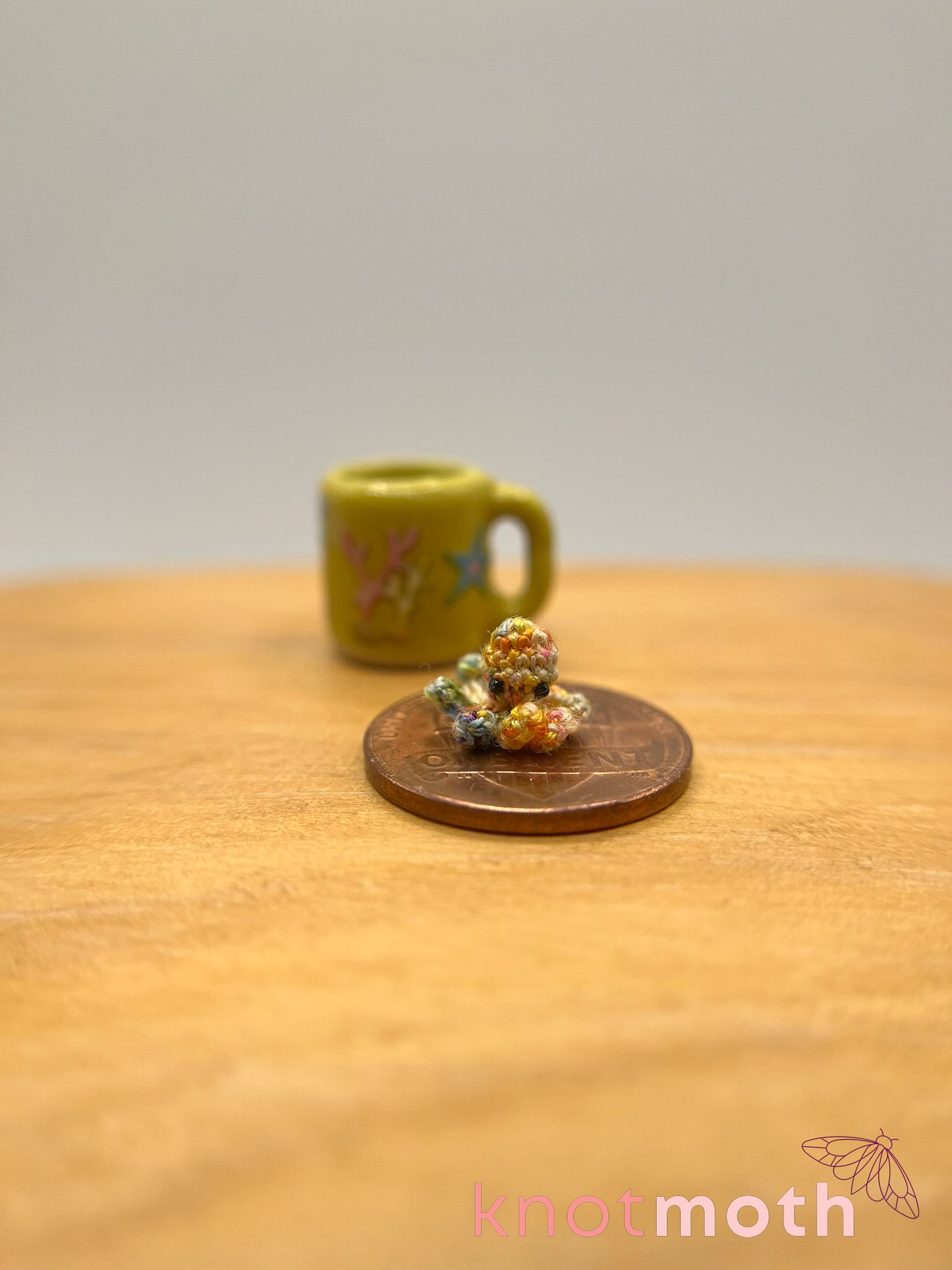 ocho octopus micro crochet mug trinket
