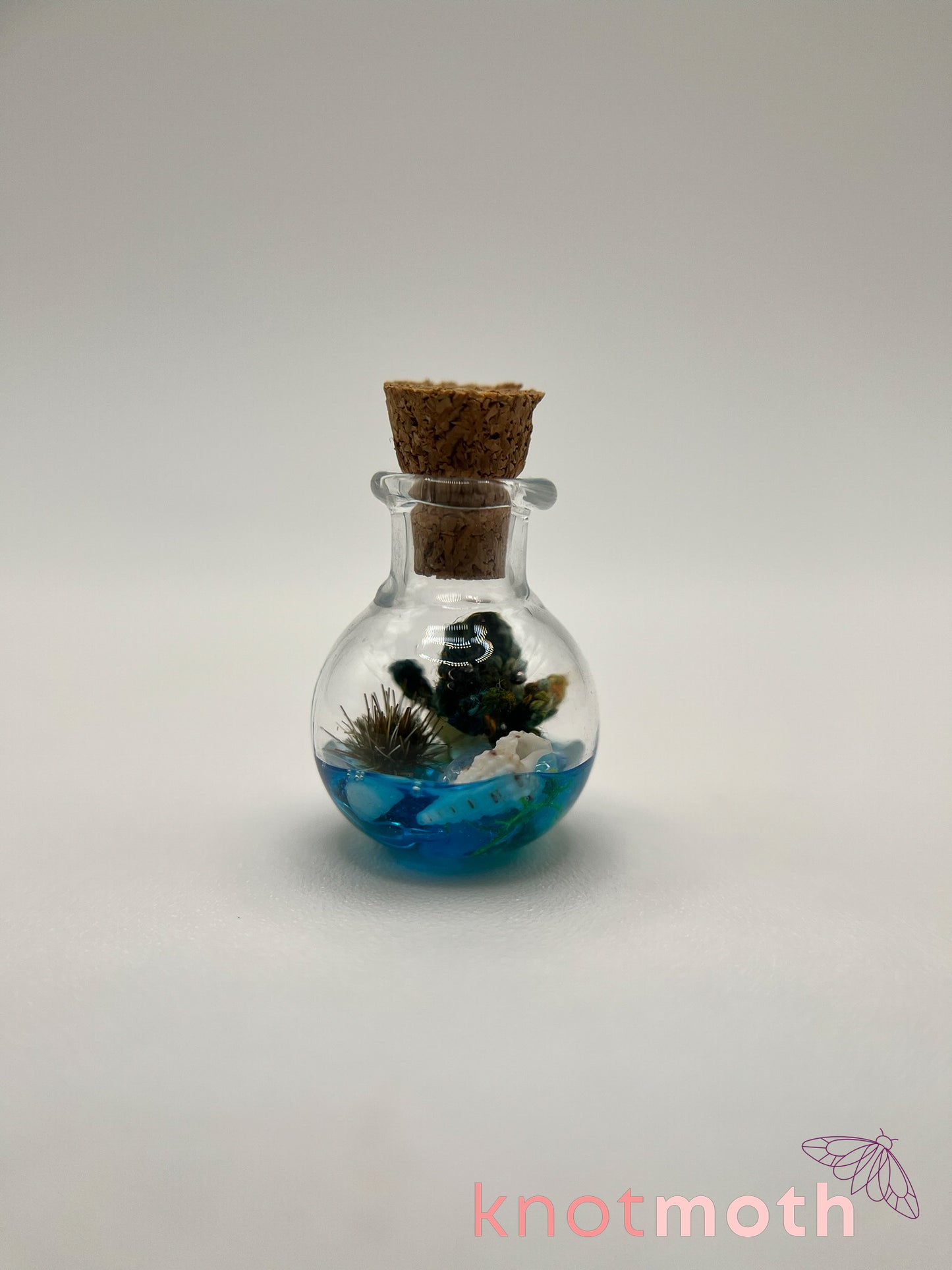 odessa octopus micro crochet trinket jar