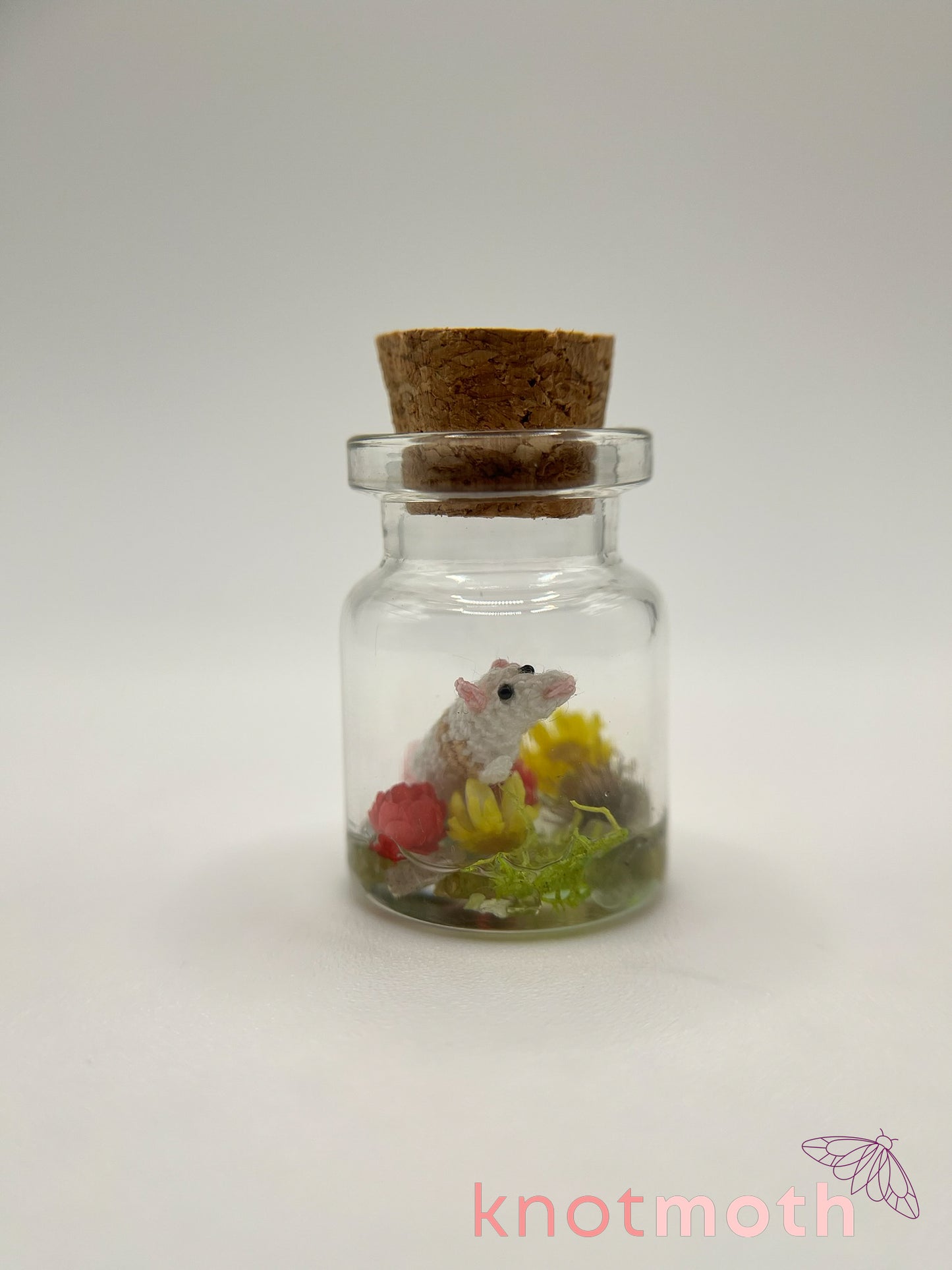 remington rat micro crochet jar
