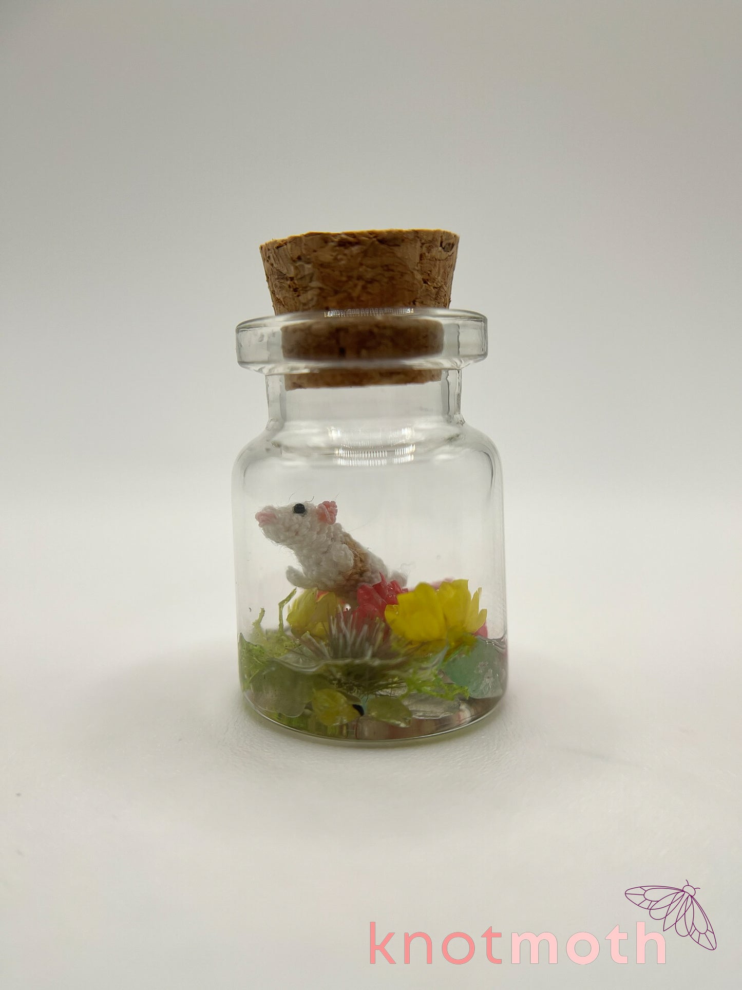 remington rat micro crochet jar