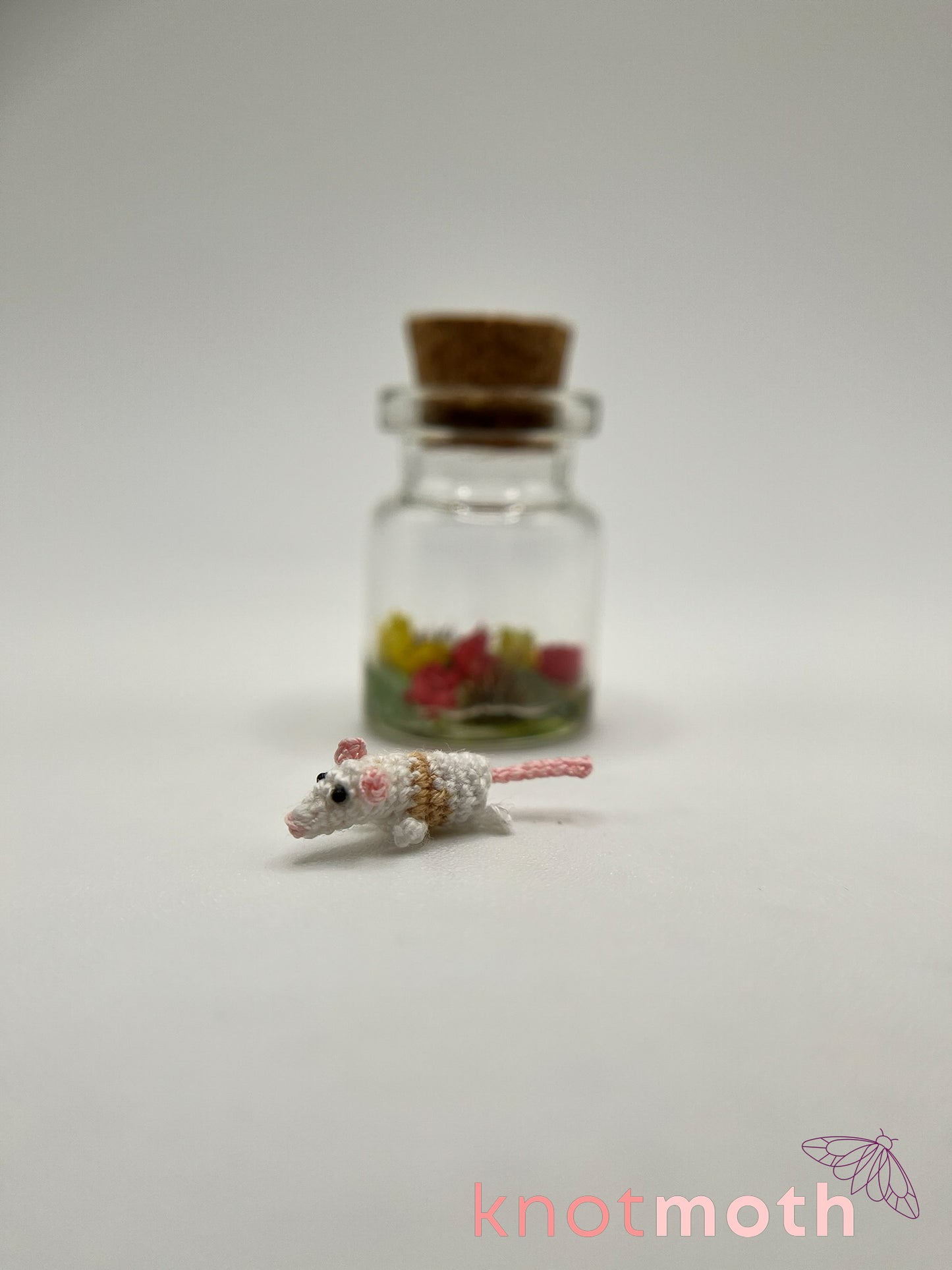 remington rat micro crochet jar