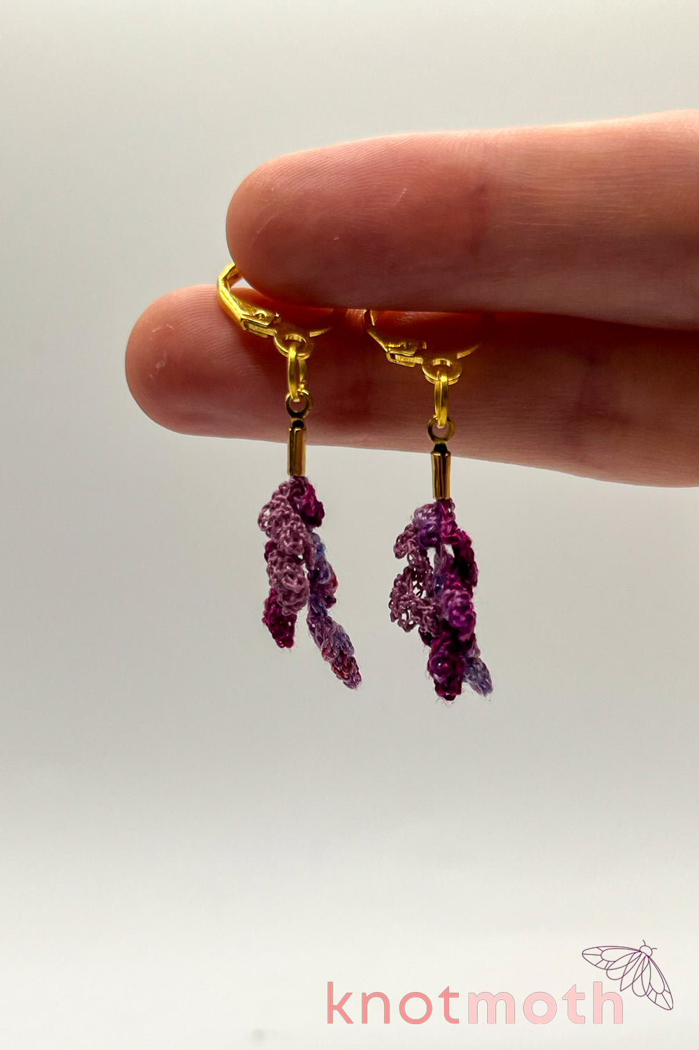 wisteria dangle earrings