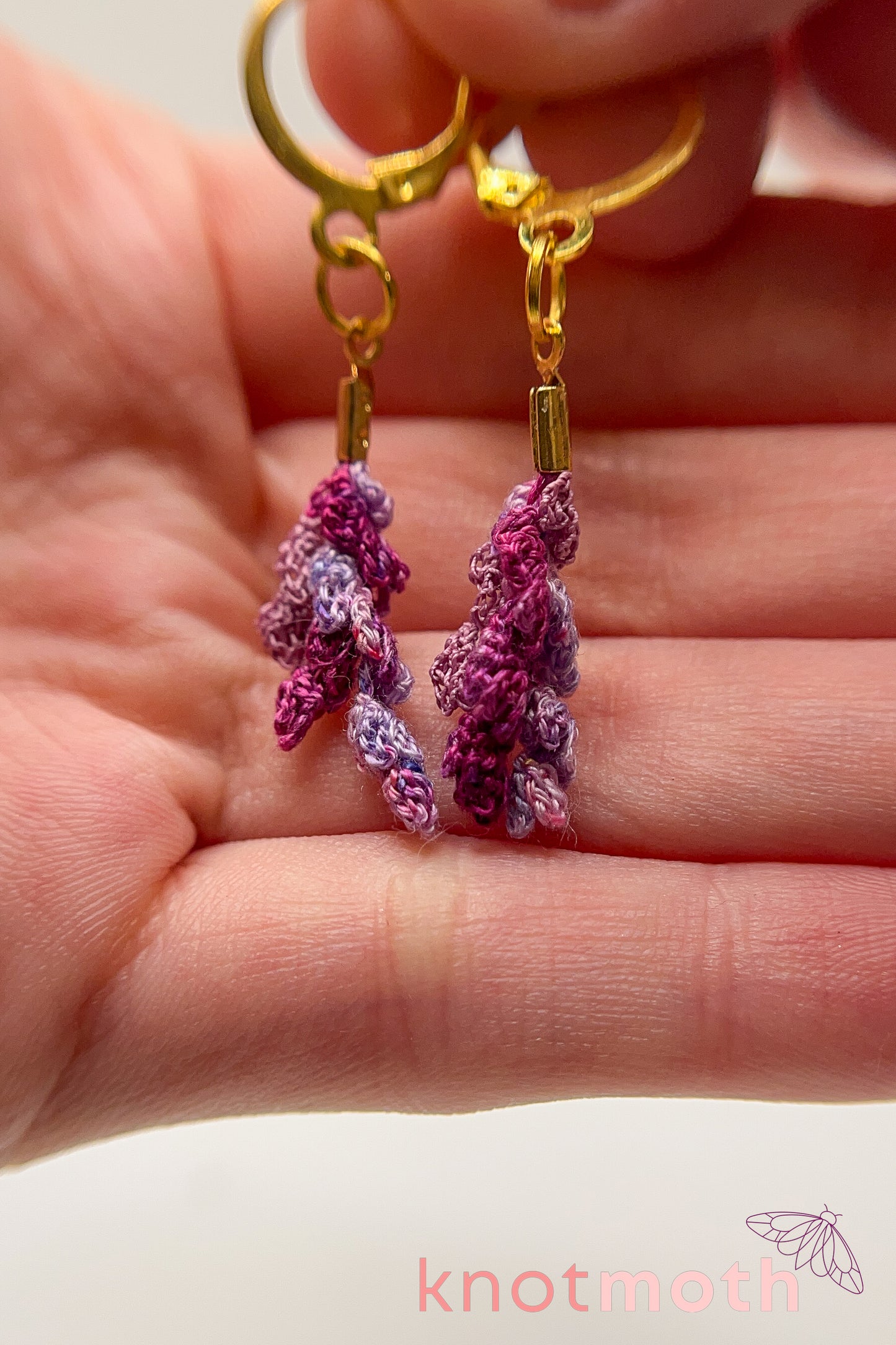 wisteria dangle earrings