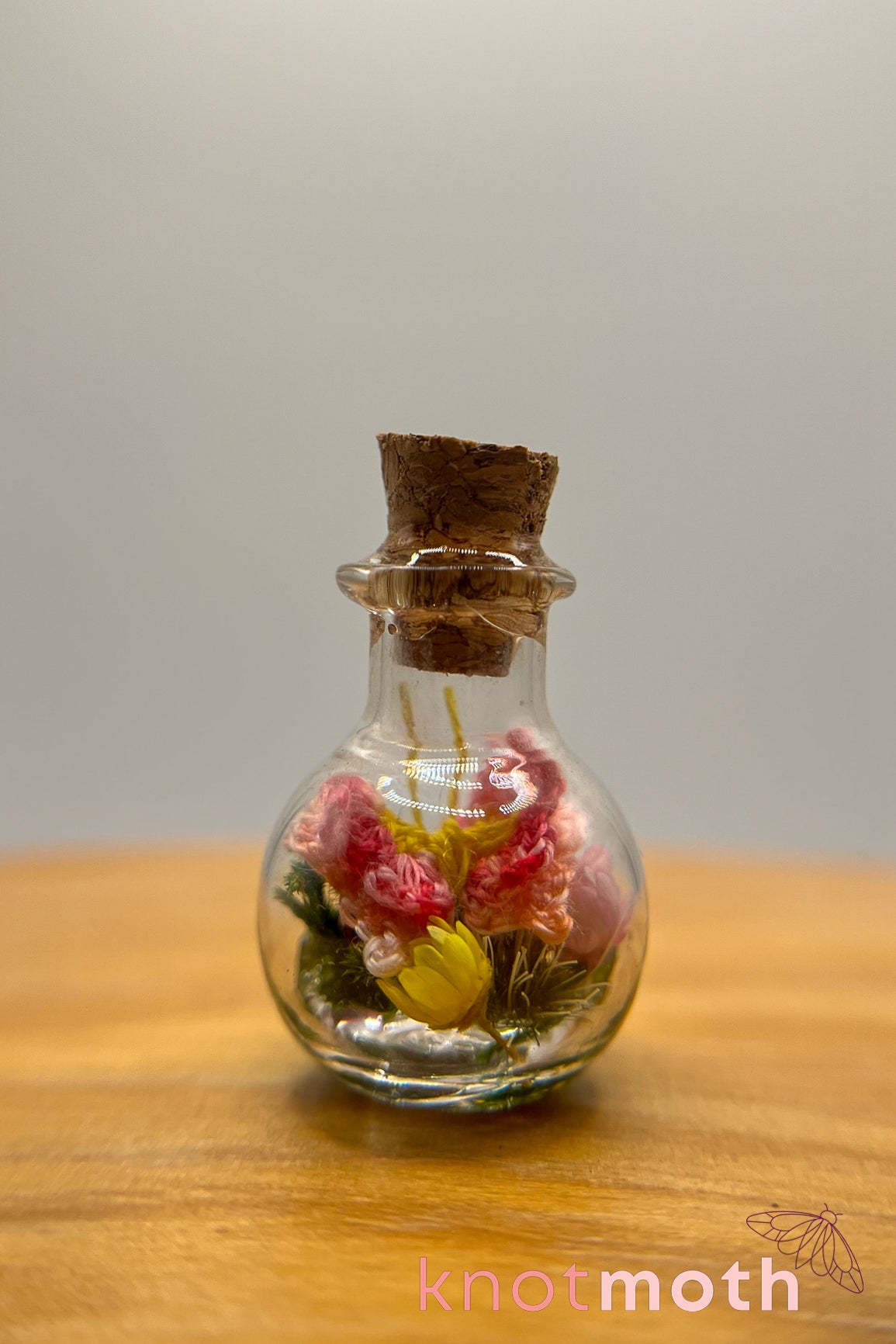 Brynn Butterfly Micro Crochet Trinket Jar