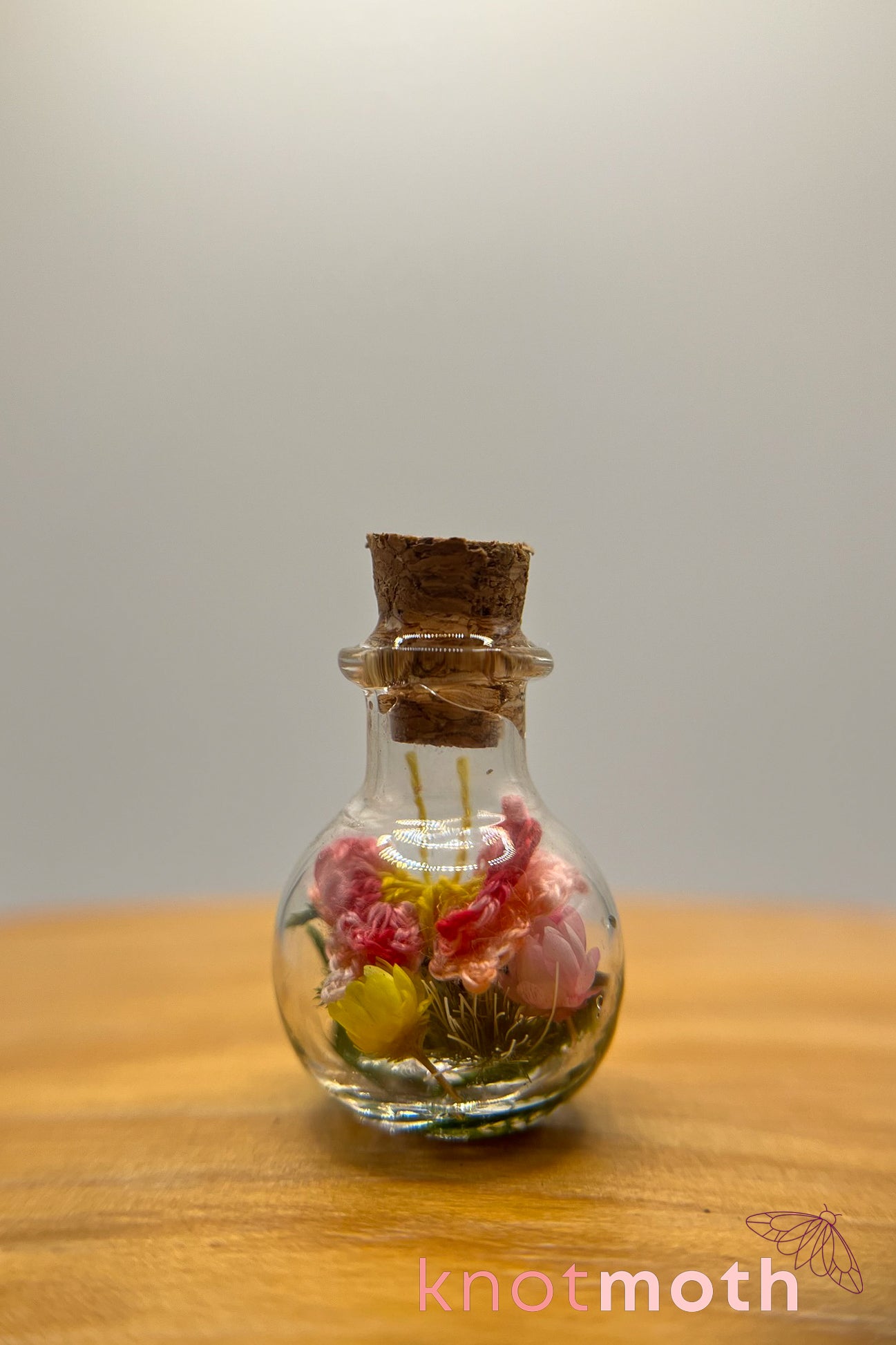 Brynn Butterfly Micro Crochet Trinket Jar