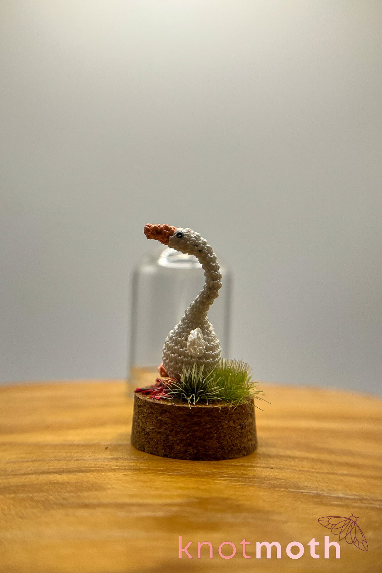Grace Goose Micro Crochet Cloche Jar (removable, magnetic)
