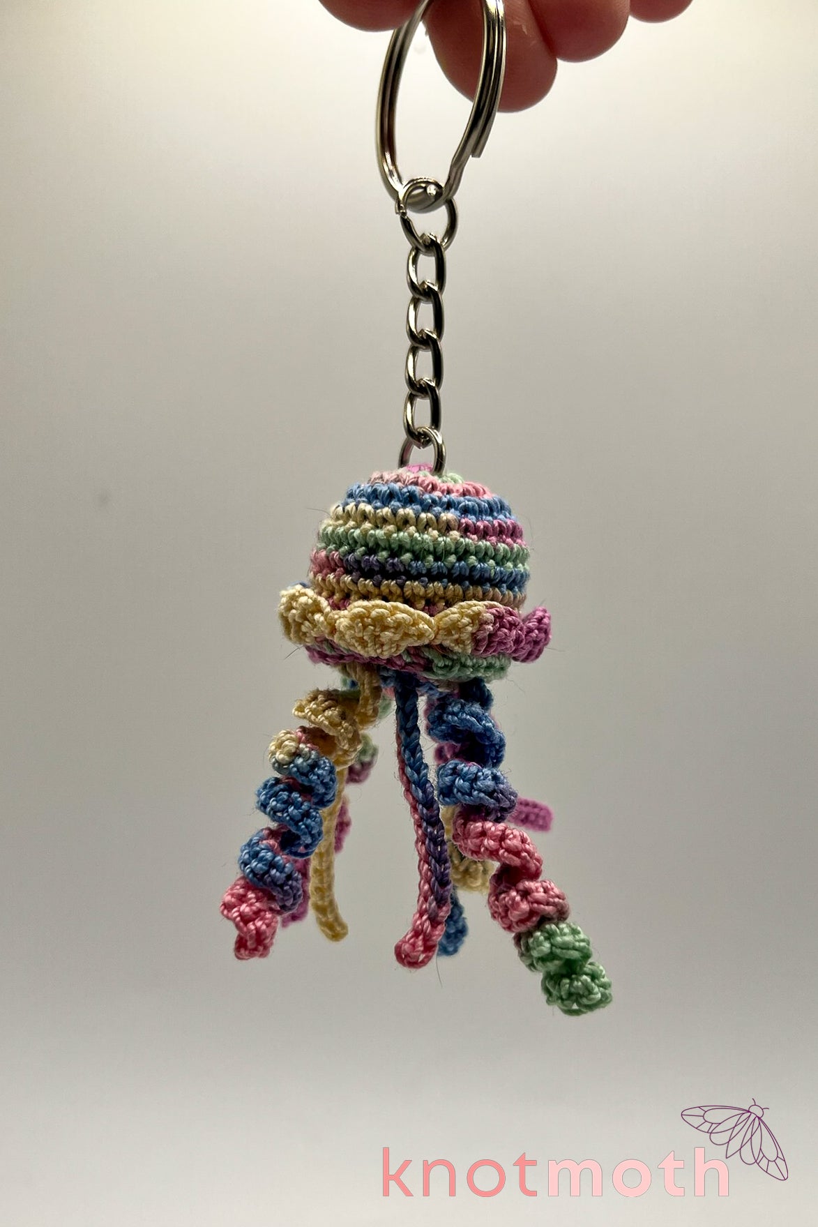joy jellyfish keychain