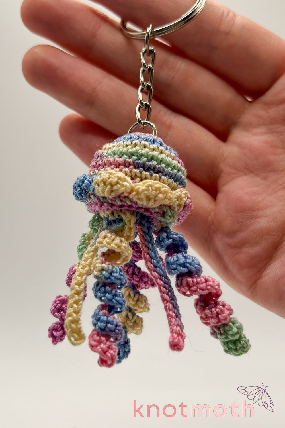 joy jellyfish keychain