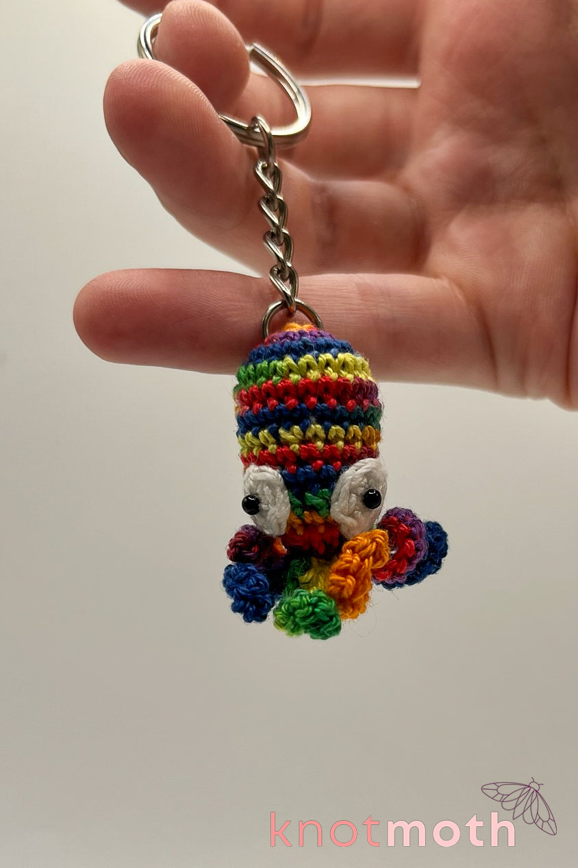 oscar octopus keychain