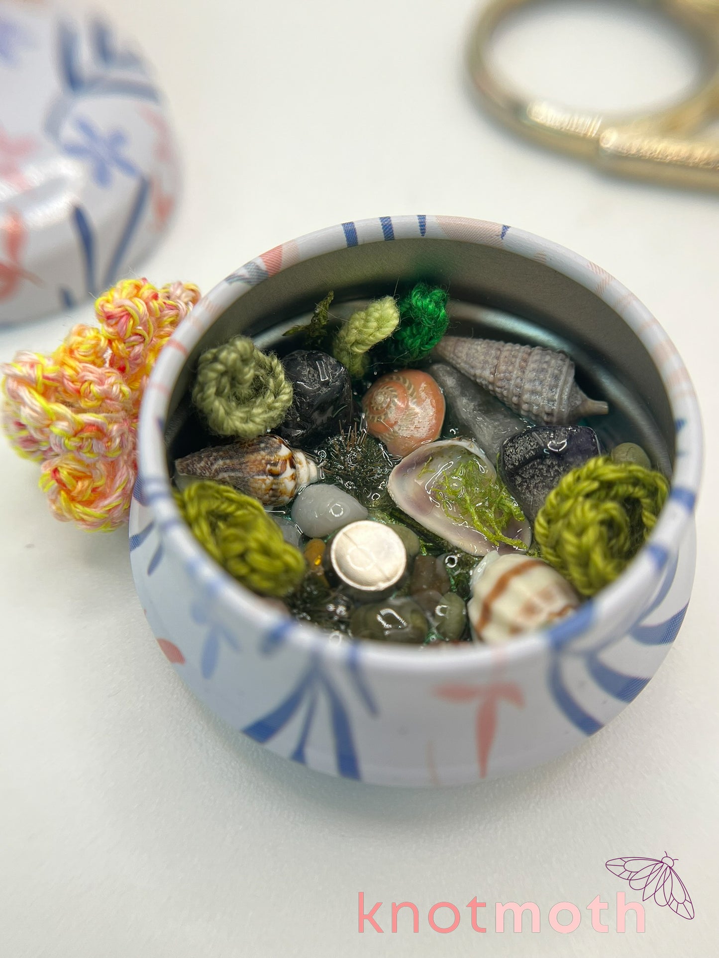 olivette octopus tide pool tin