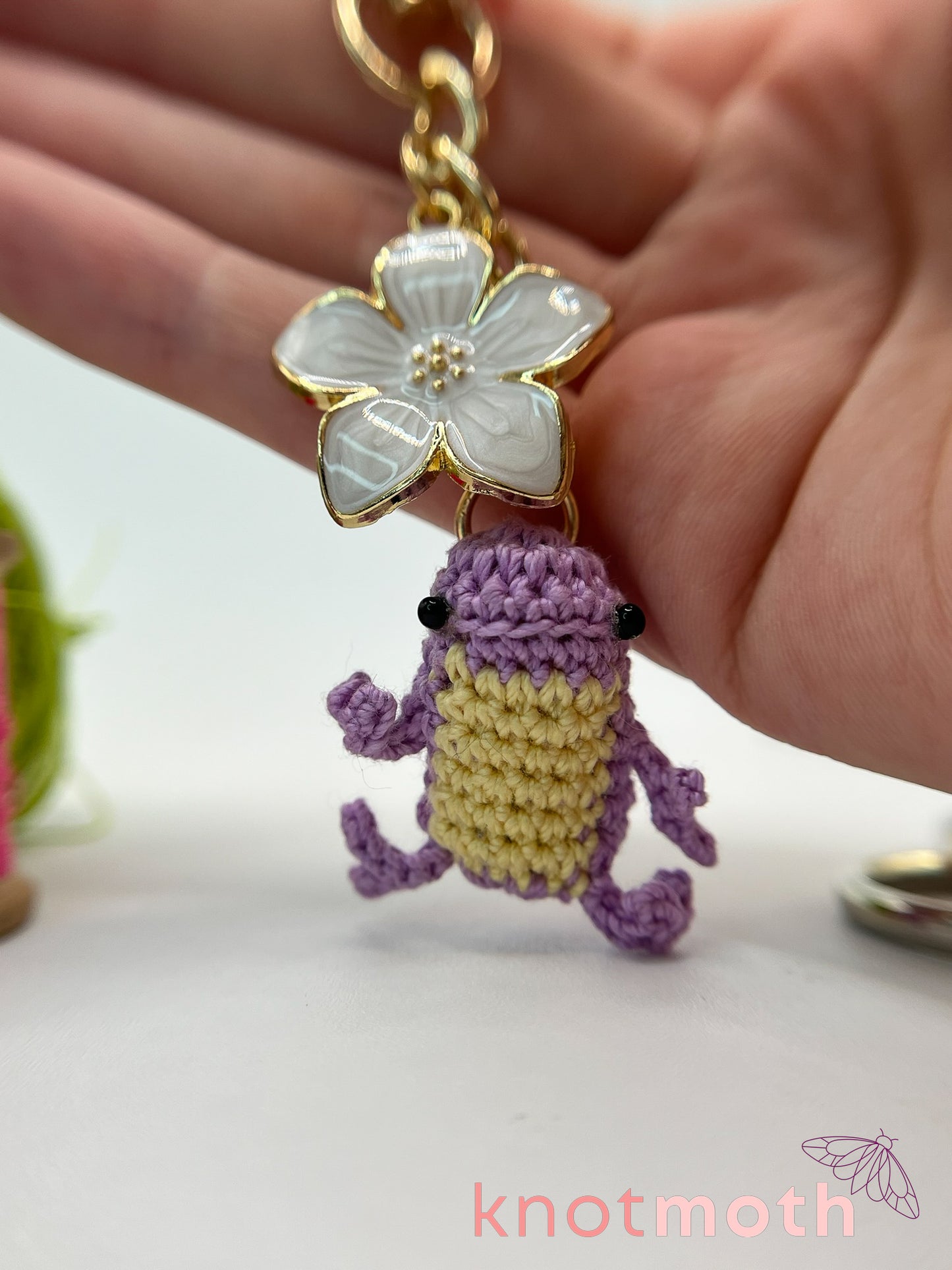 faye frog keychain