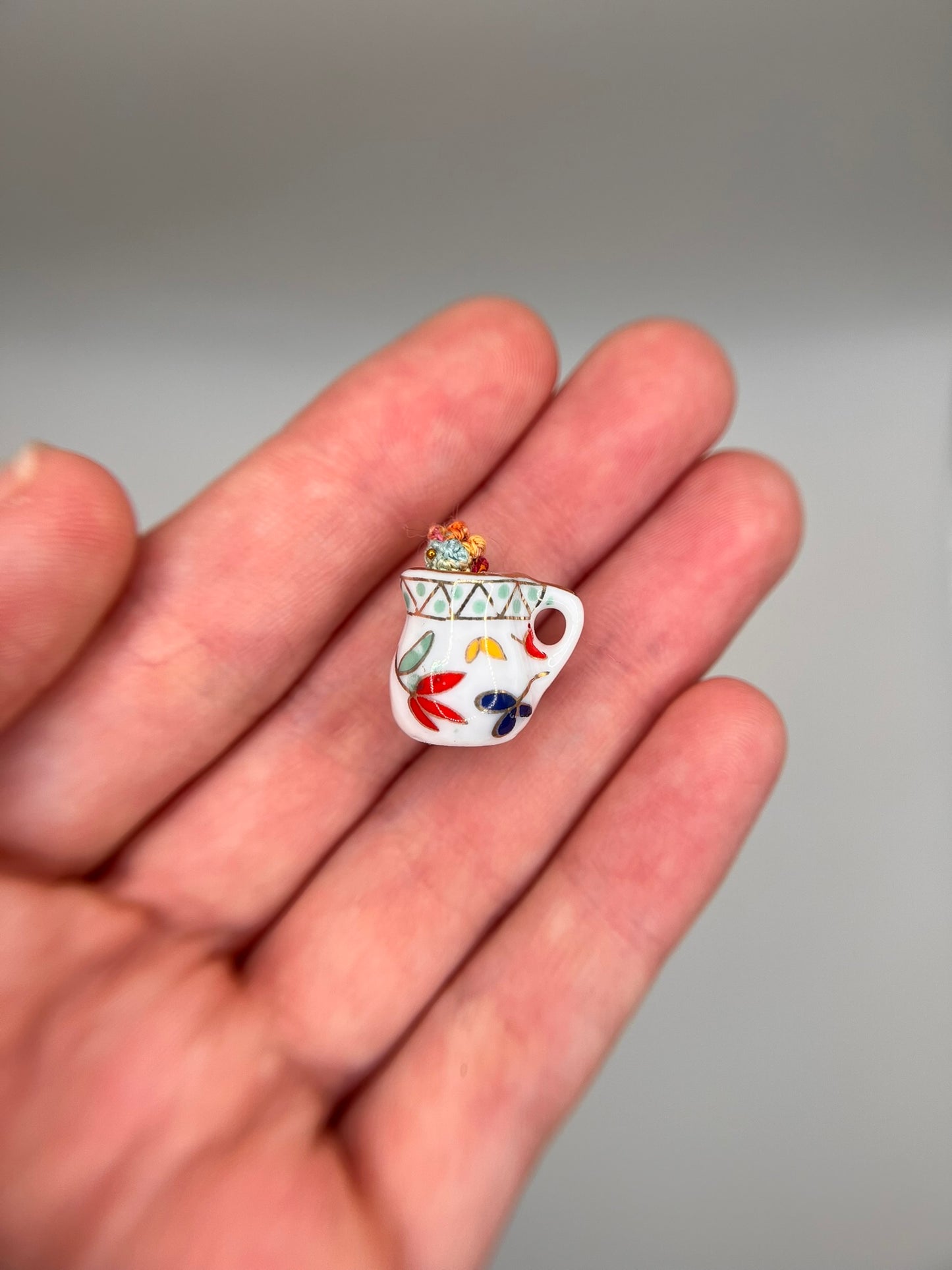 biscotti tea-rex - teacup trinket