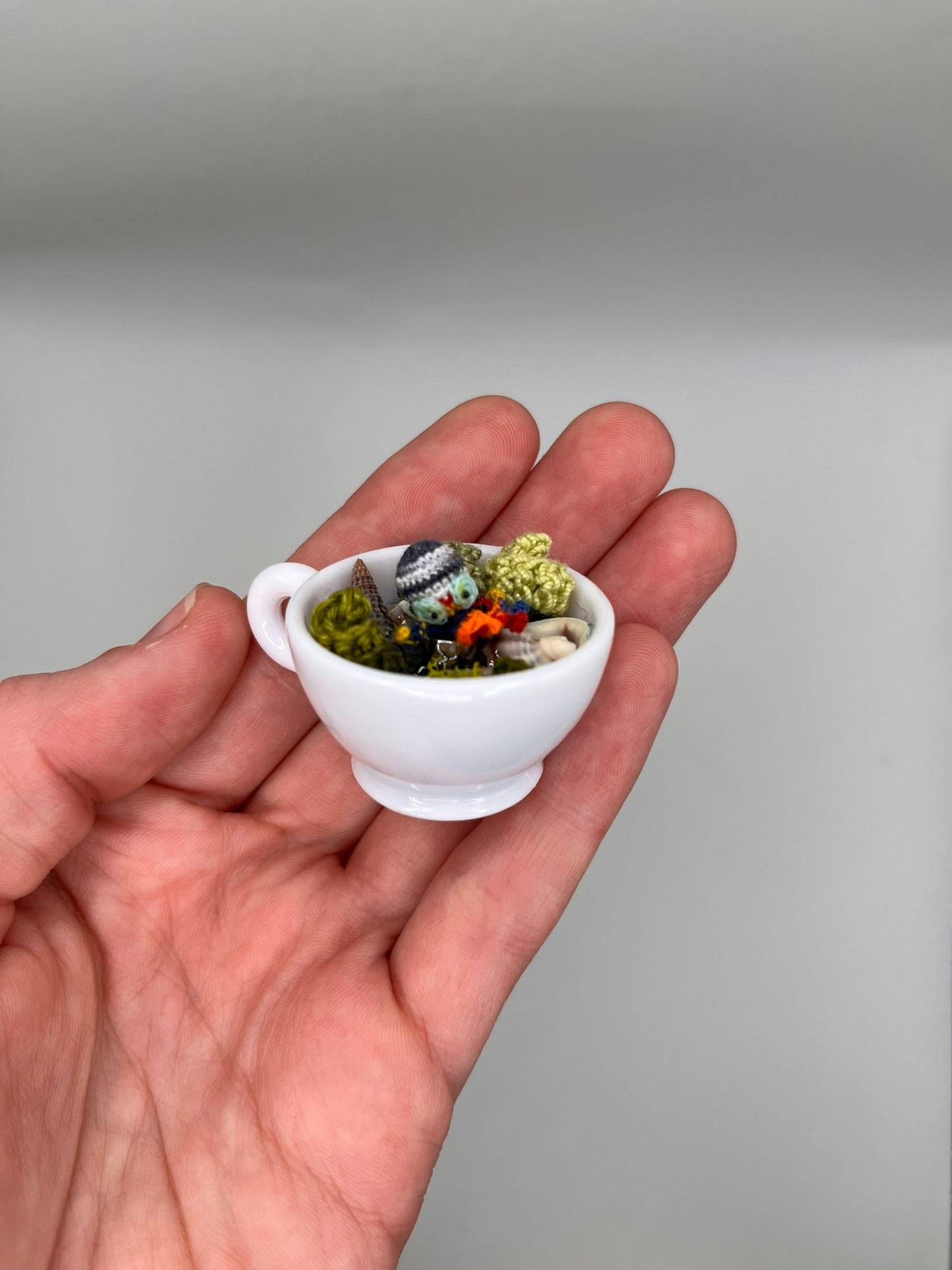 ozara octopus - tidepool teacup trinket