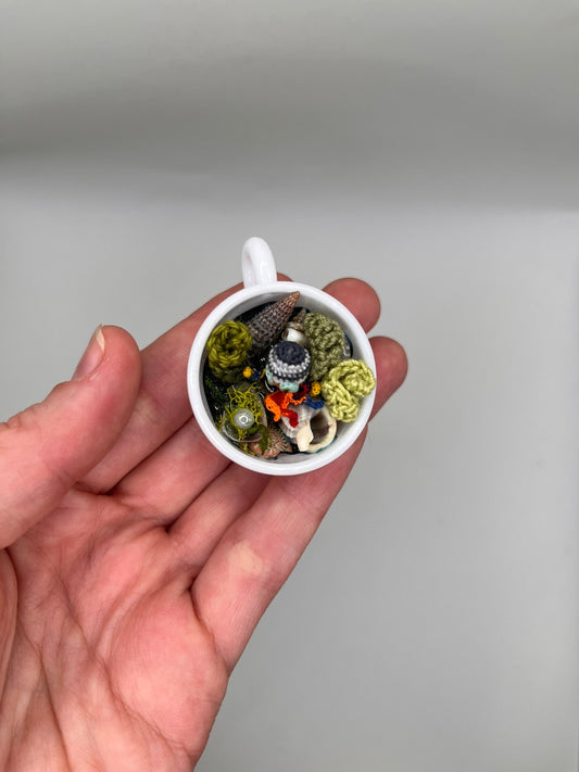 ozara octopus - tidepool teacup trinket