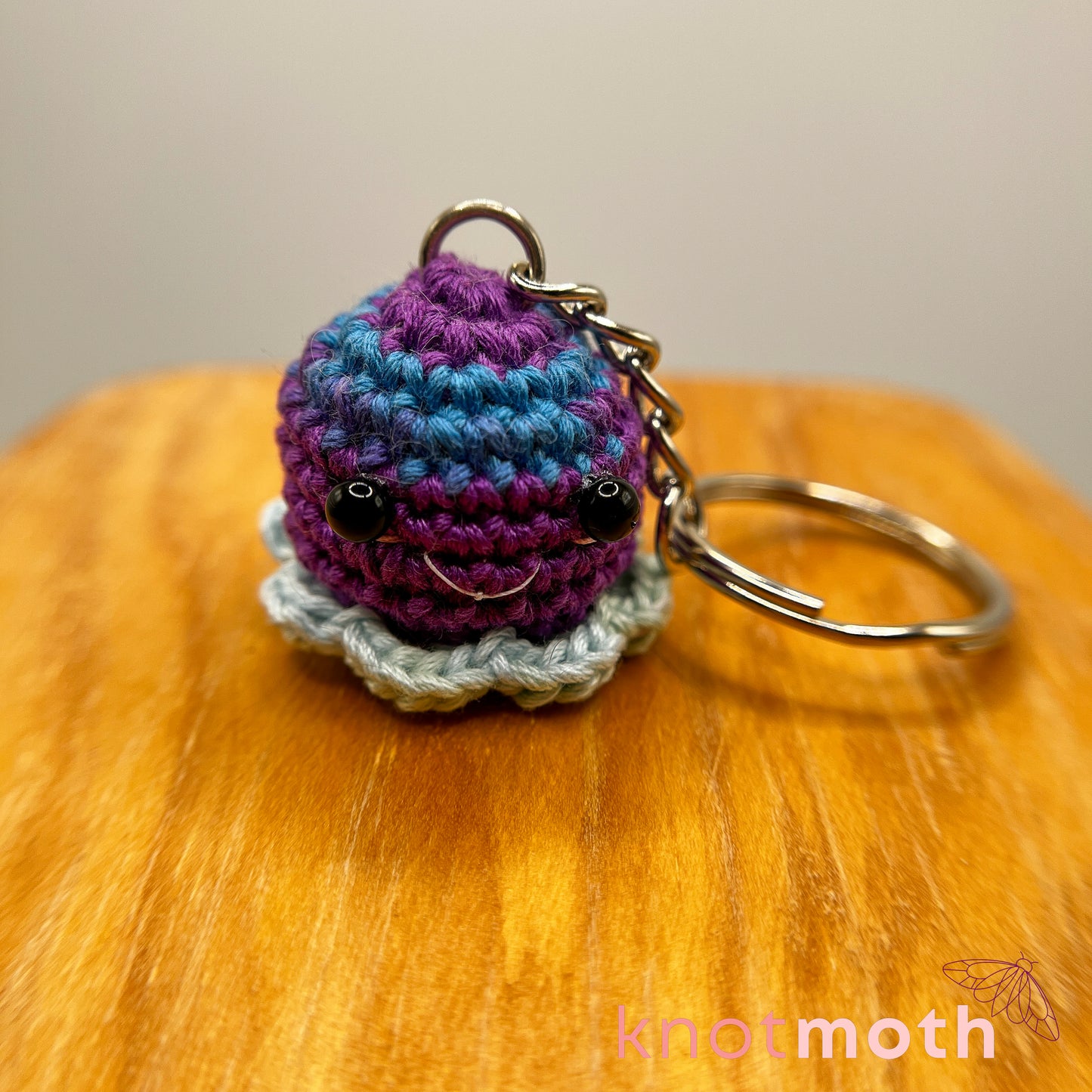 Ceph Octopus Mini Crochet Keychain