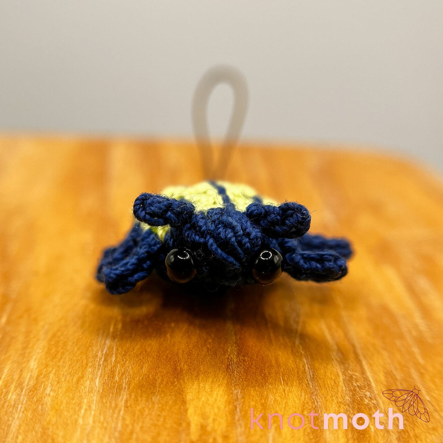 Buggles Beetle Mini Crochet Keychain