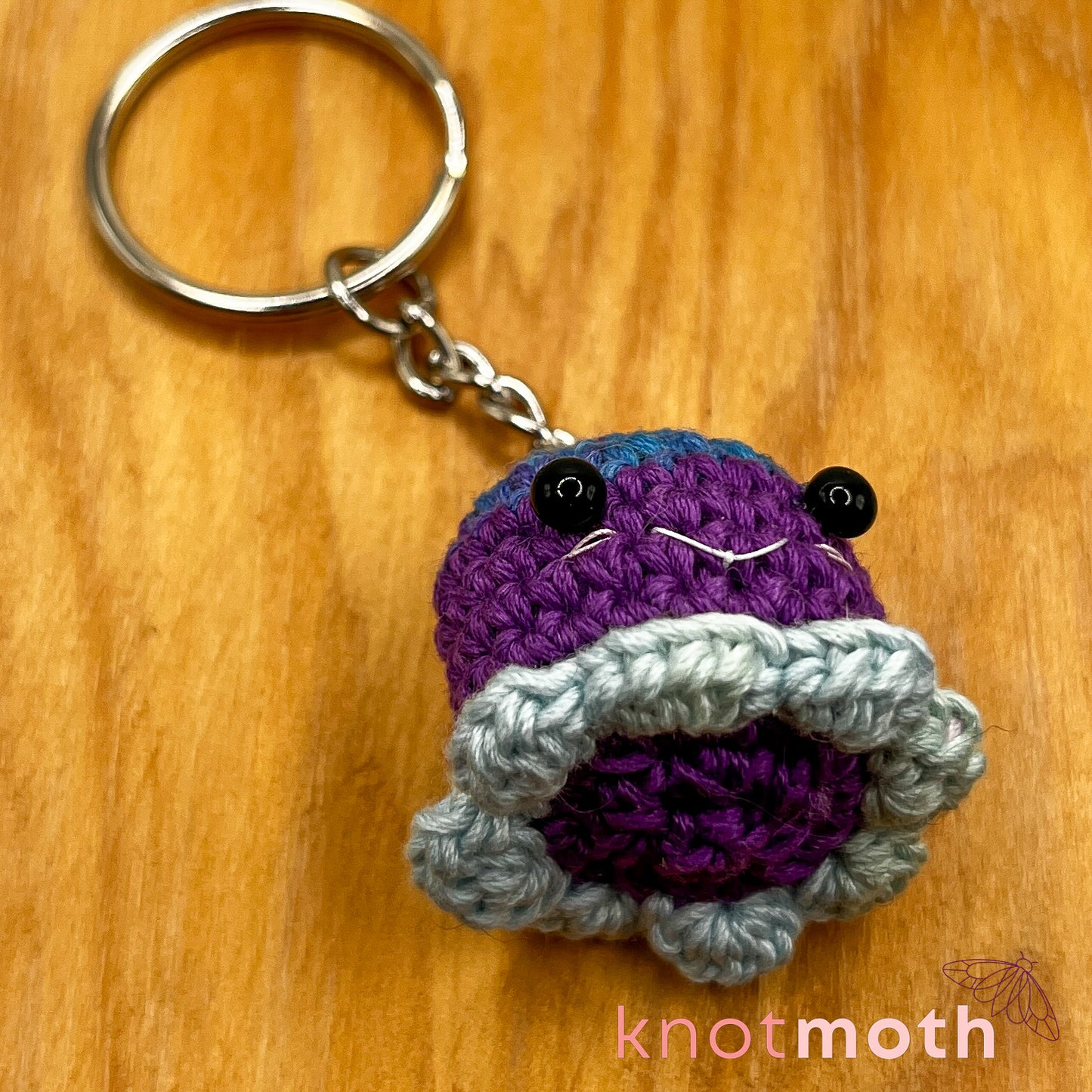 Ceph Octopus Mini Crochet Keychain