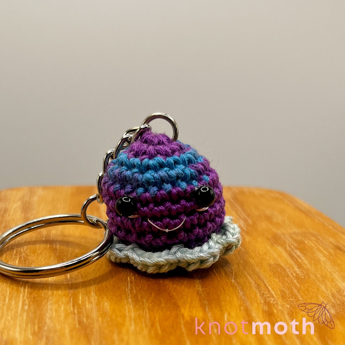 Ceph Octopus Mini Crochet Keychain