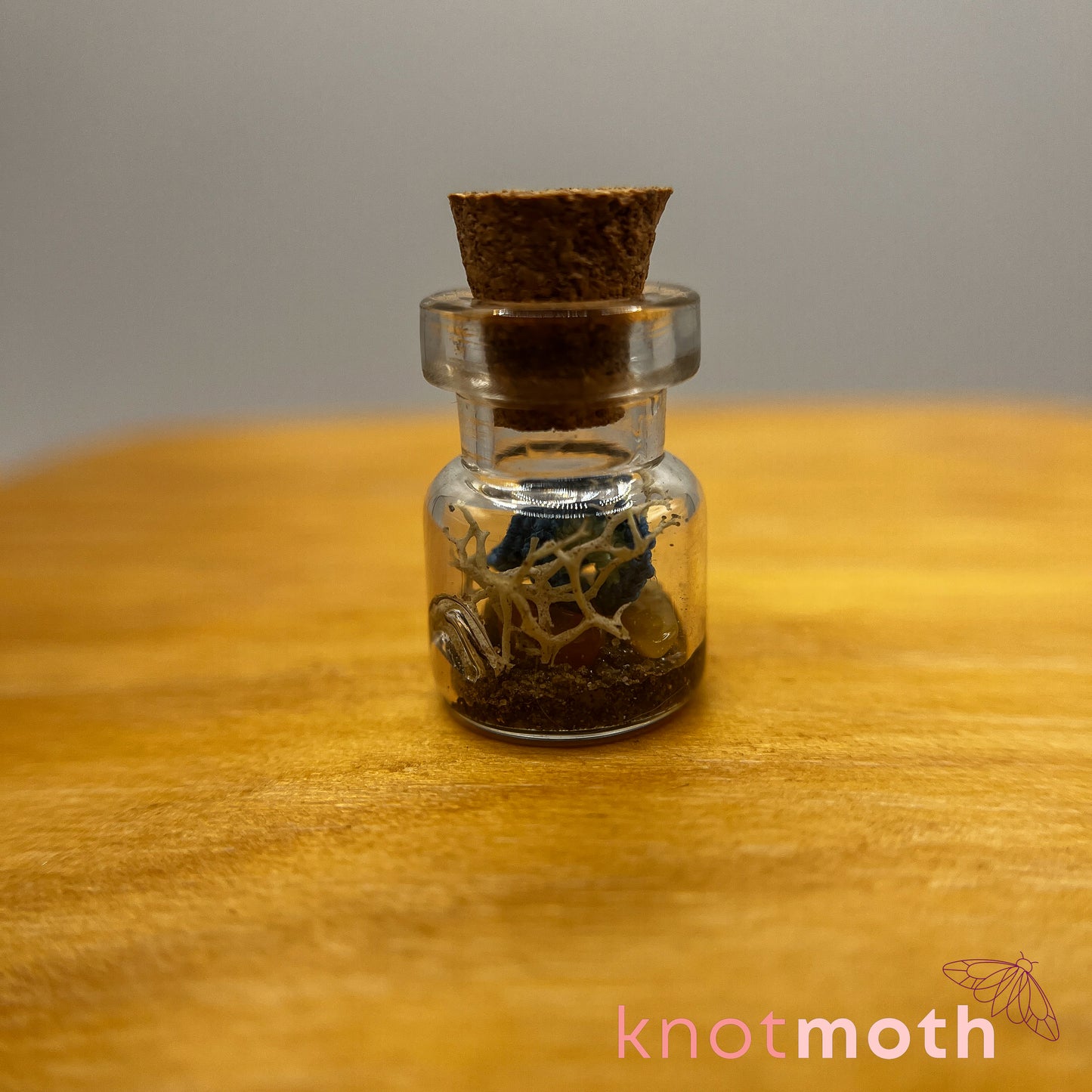 Horace Coral Micro Crochet Aquarium Jar