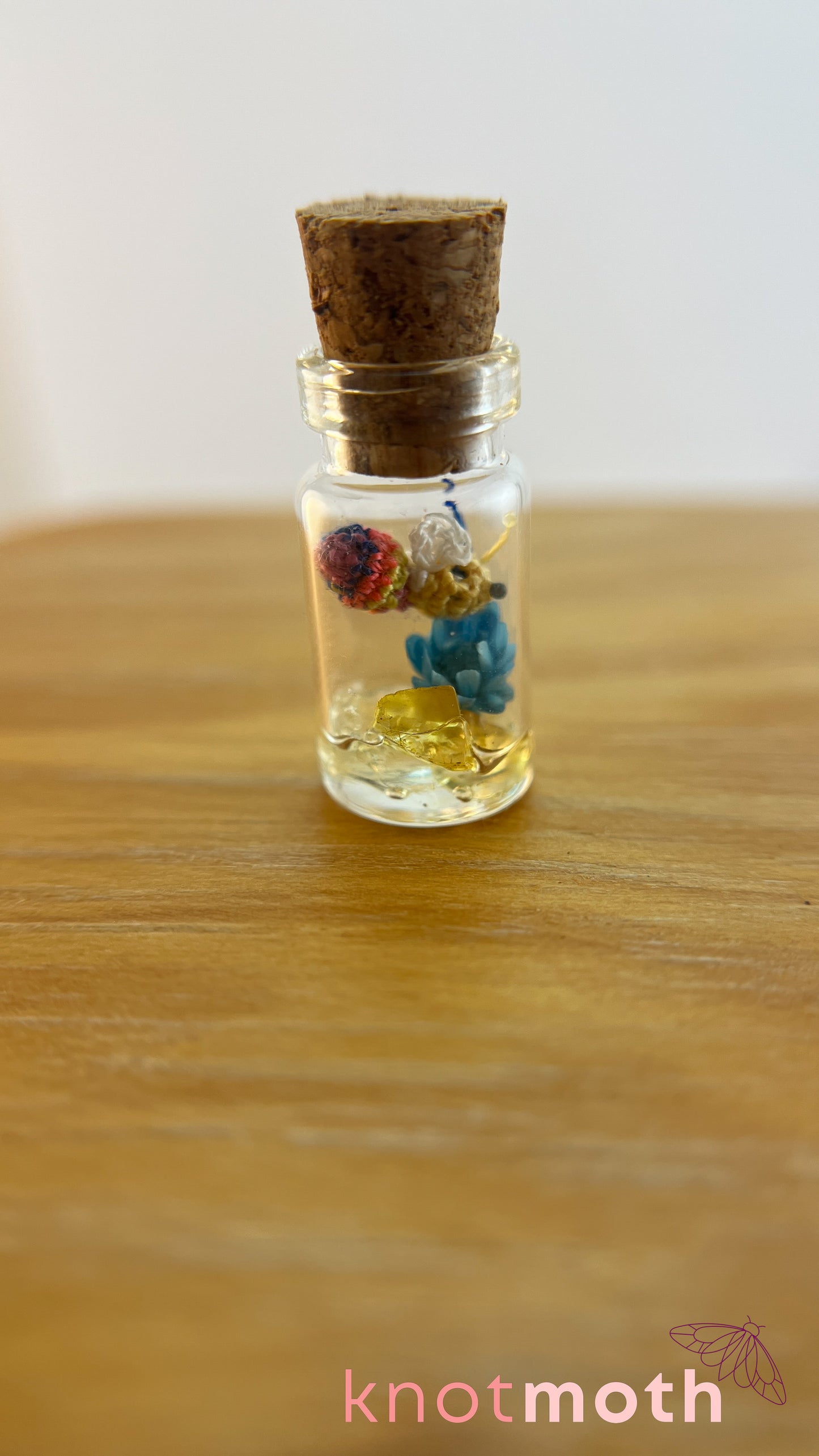 Felicia Fly Micro Crochet Terrarium Jar (Magnetic, Removable)