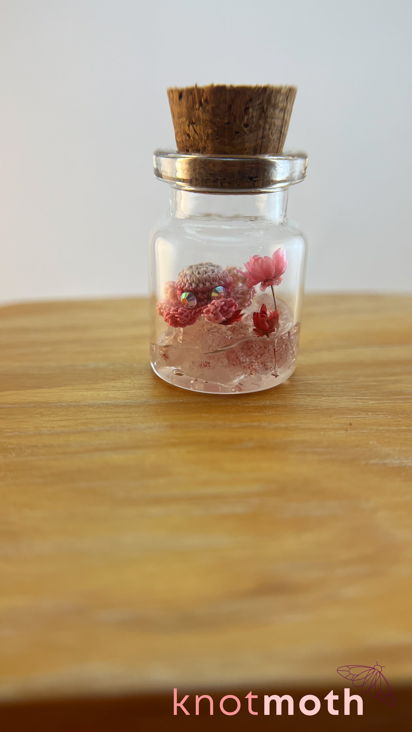 Octavia Octopus Micro Crochet Medium Specimen Jar (Magnetic, Removable)