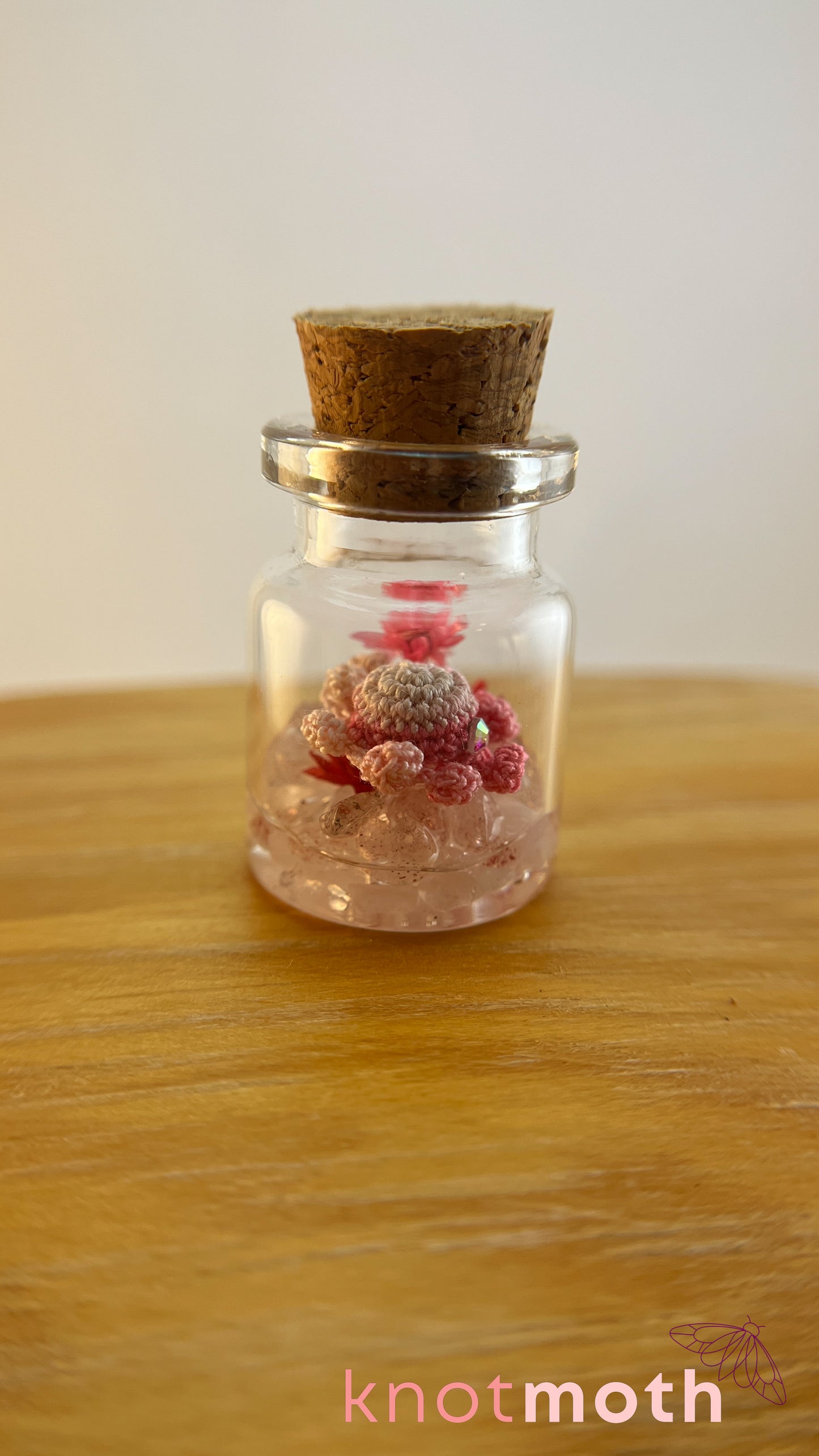 Octavia Octopus Micro Crochet Medium Specimen Jar (Magnetic, Removable)