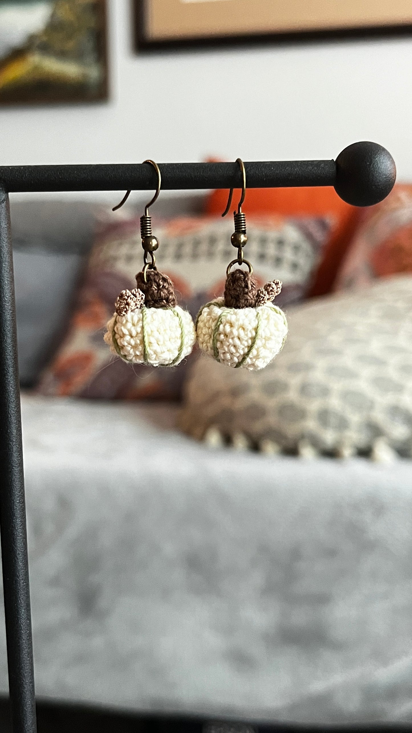 pumpkin patch earrings
