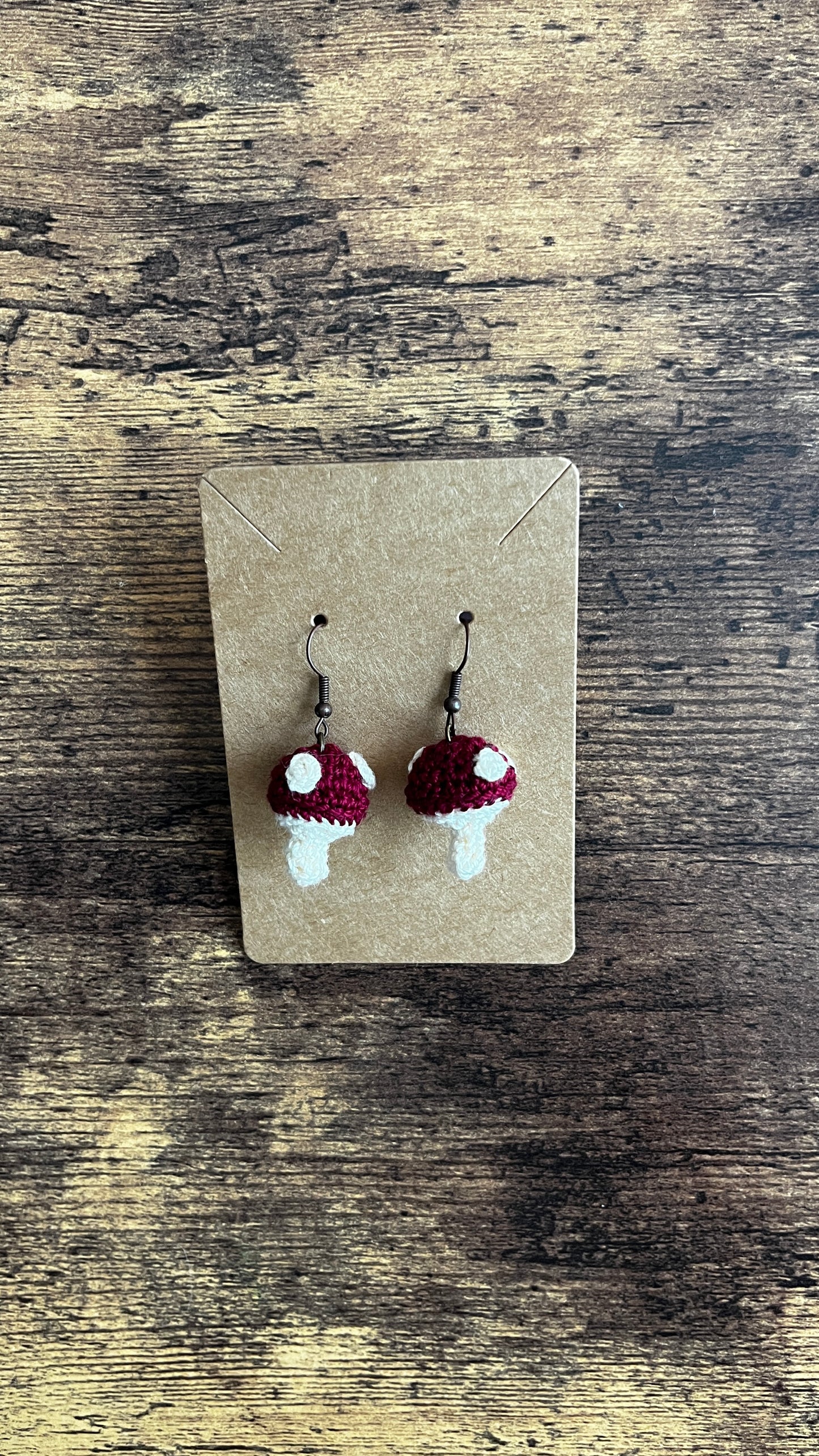 Mushroom Earrings