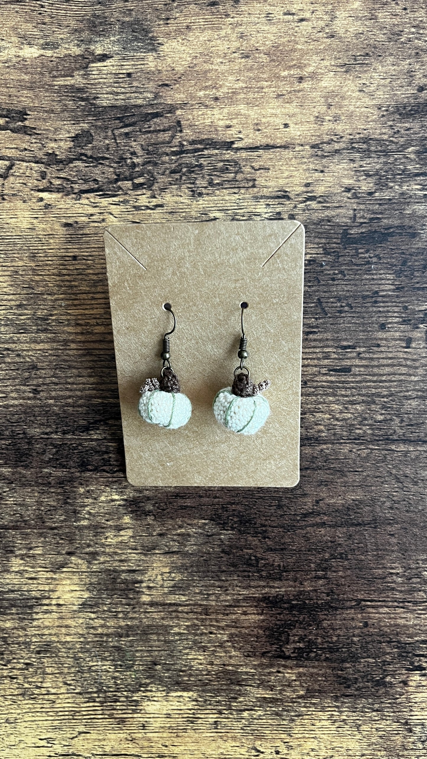 pumpkin patch earrings